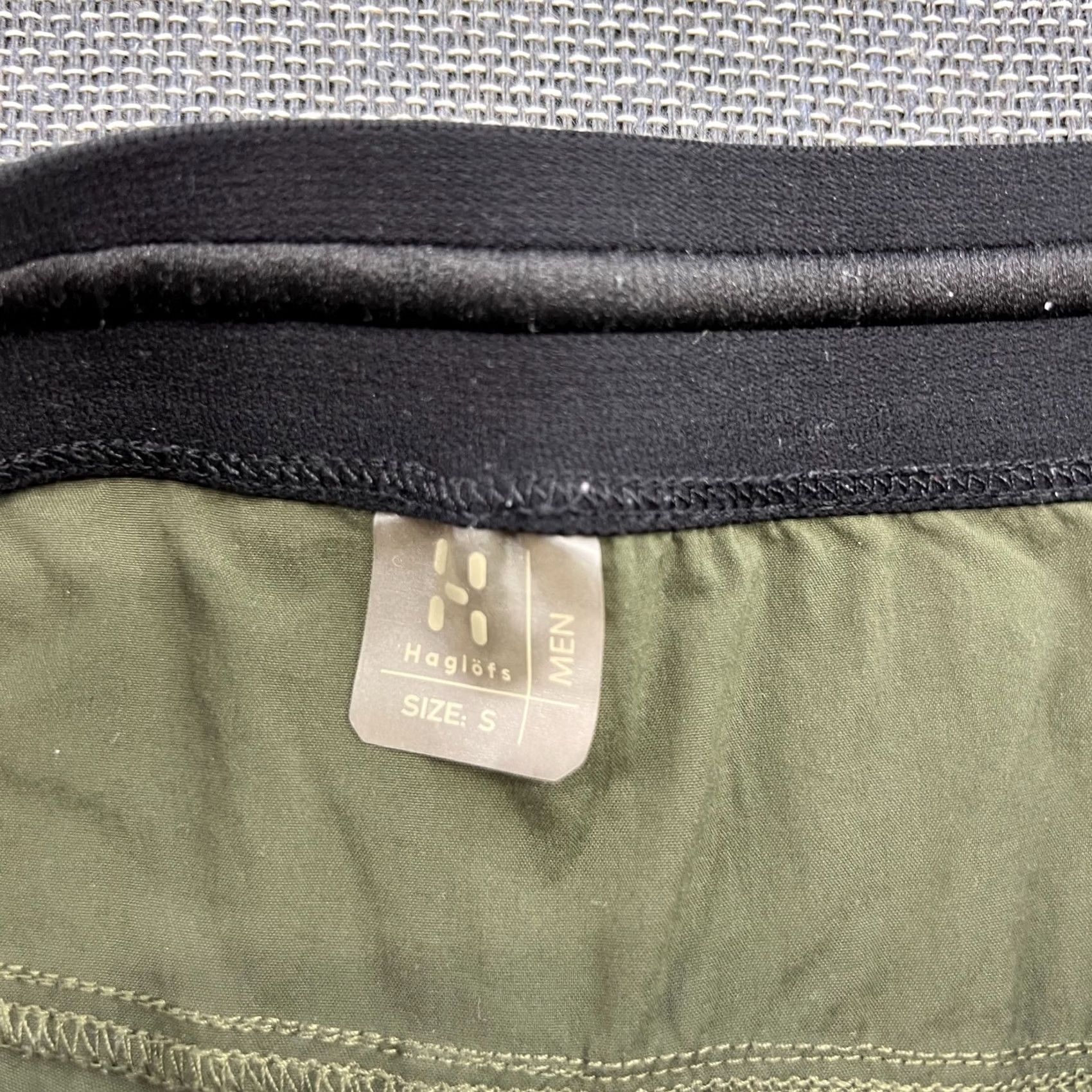 Vintage Haglöfs LIM Fuse Mens Shorts Small Green L.I.M Outdoor Stretch Athletic Quick Dry Pockets Water Resistant Regular Mens Size US 29 - 4 Thumbnail