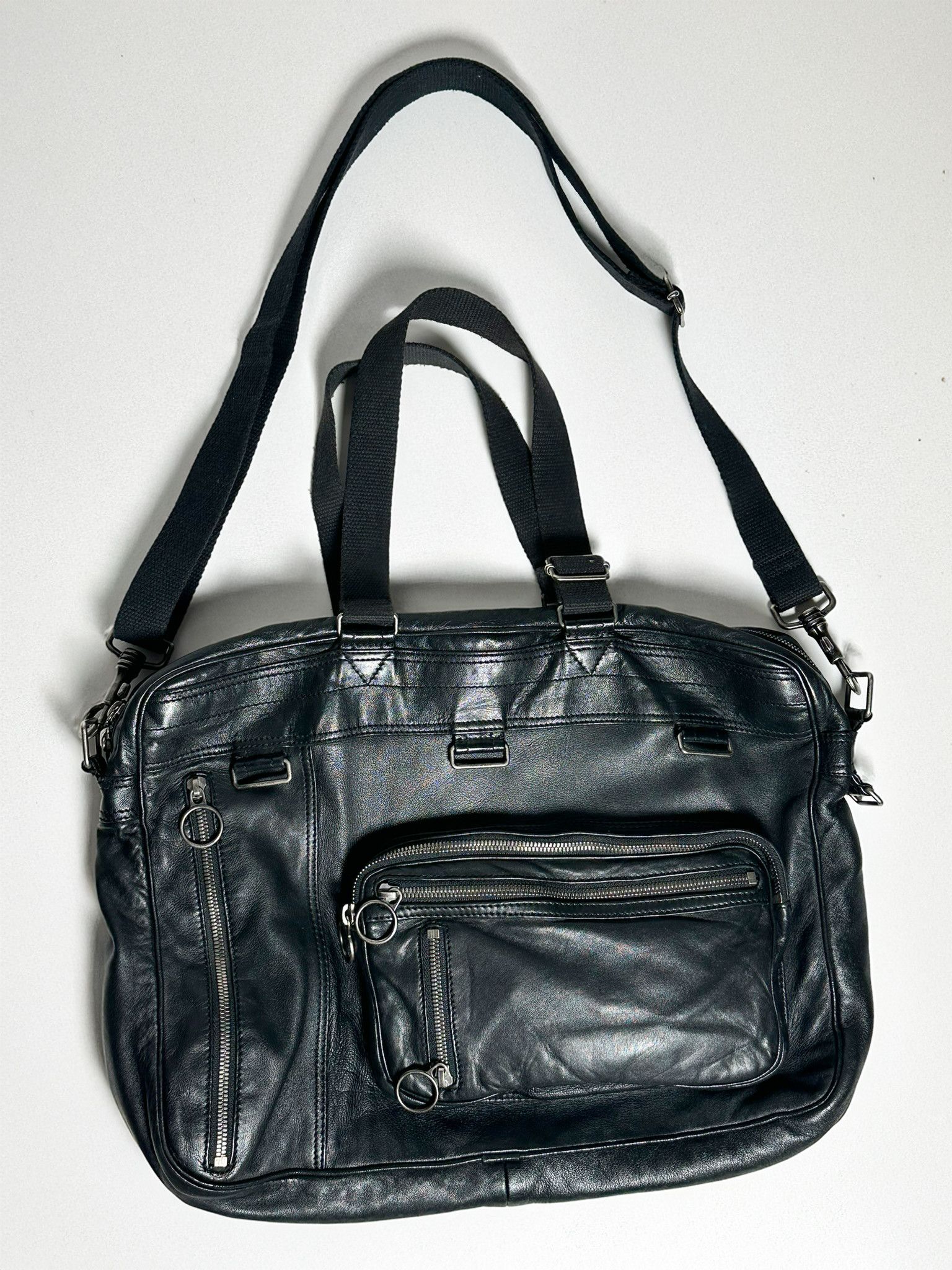 Dior Homme Deville Messenger Bag in Black, Men's