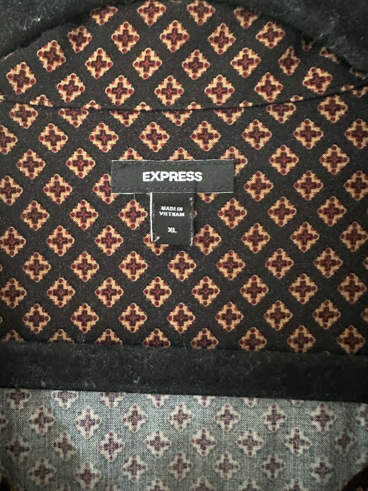 Express Geometric Rayon Express Shirt Size US XL / EU 56 / 4 - 2 Thumbnail