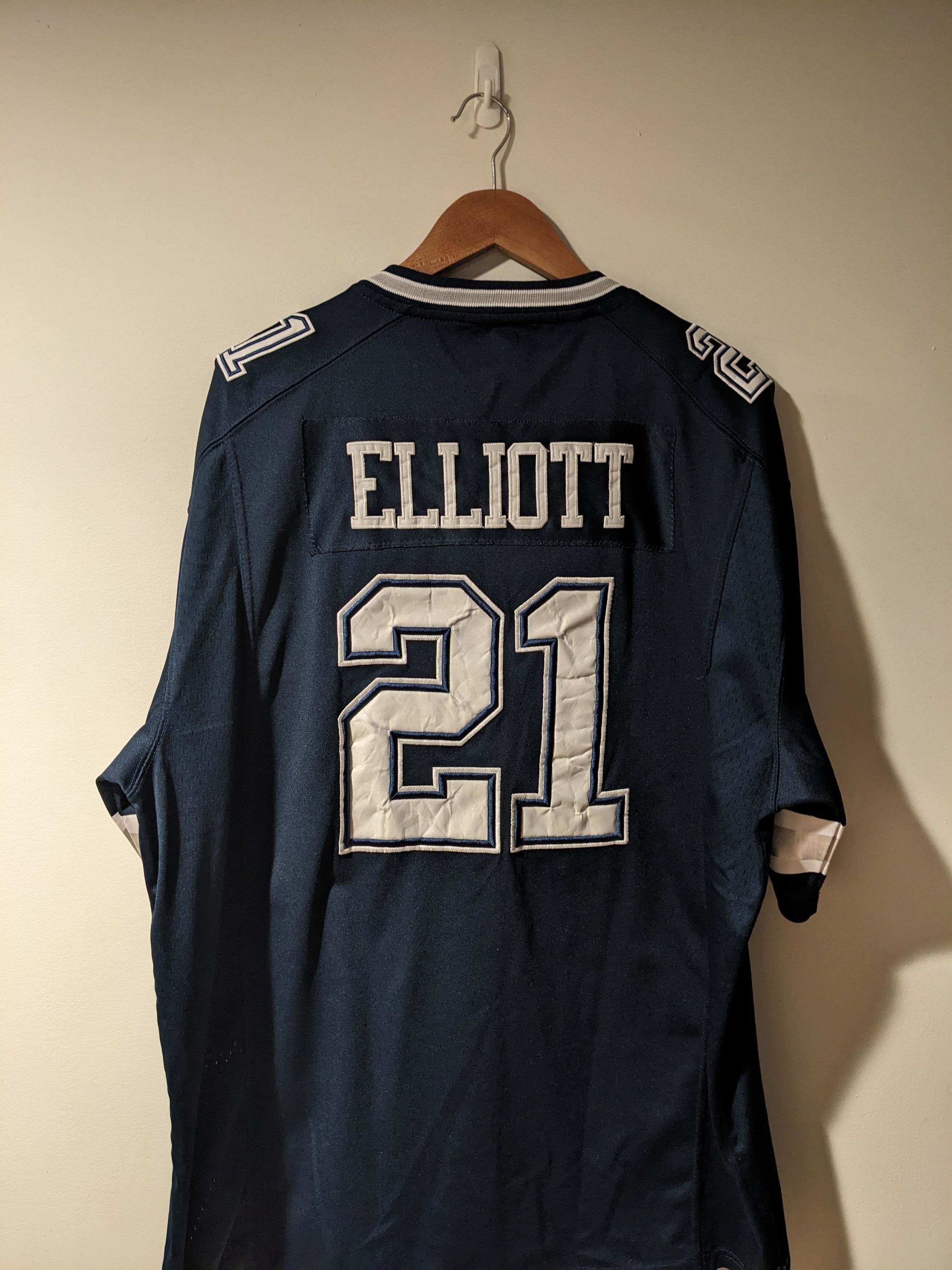 NFL Vintage Y2K Dallas Cowboys Ezekiel Elliott XXX-Large Jersey Size US XXL / EU 58 / 5 - 1 Thumbnail