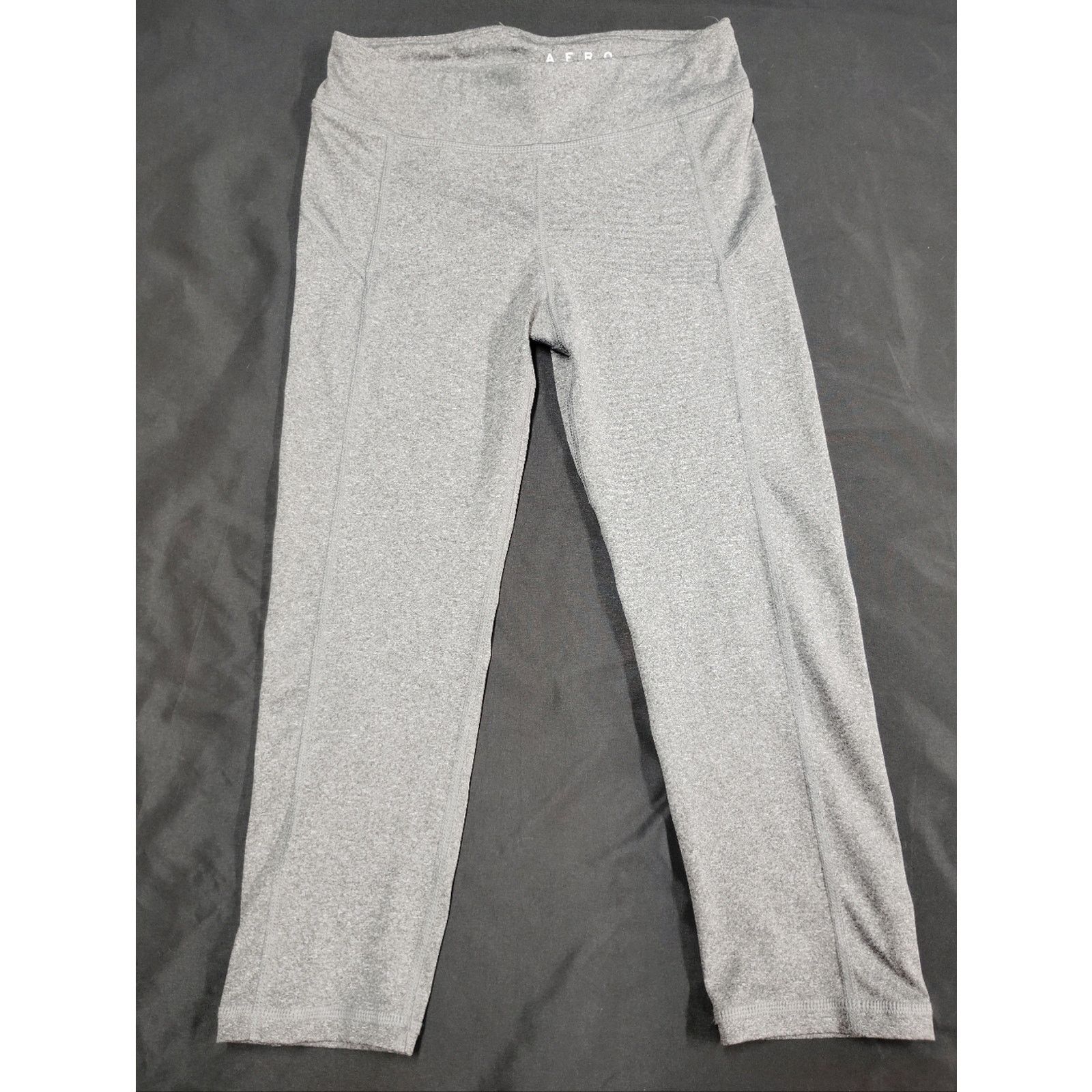 Aeropostale Aero Women’s Grey High-Rise Capris Size 22" - 1 Thumbnail