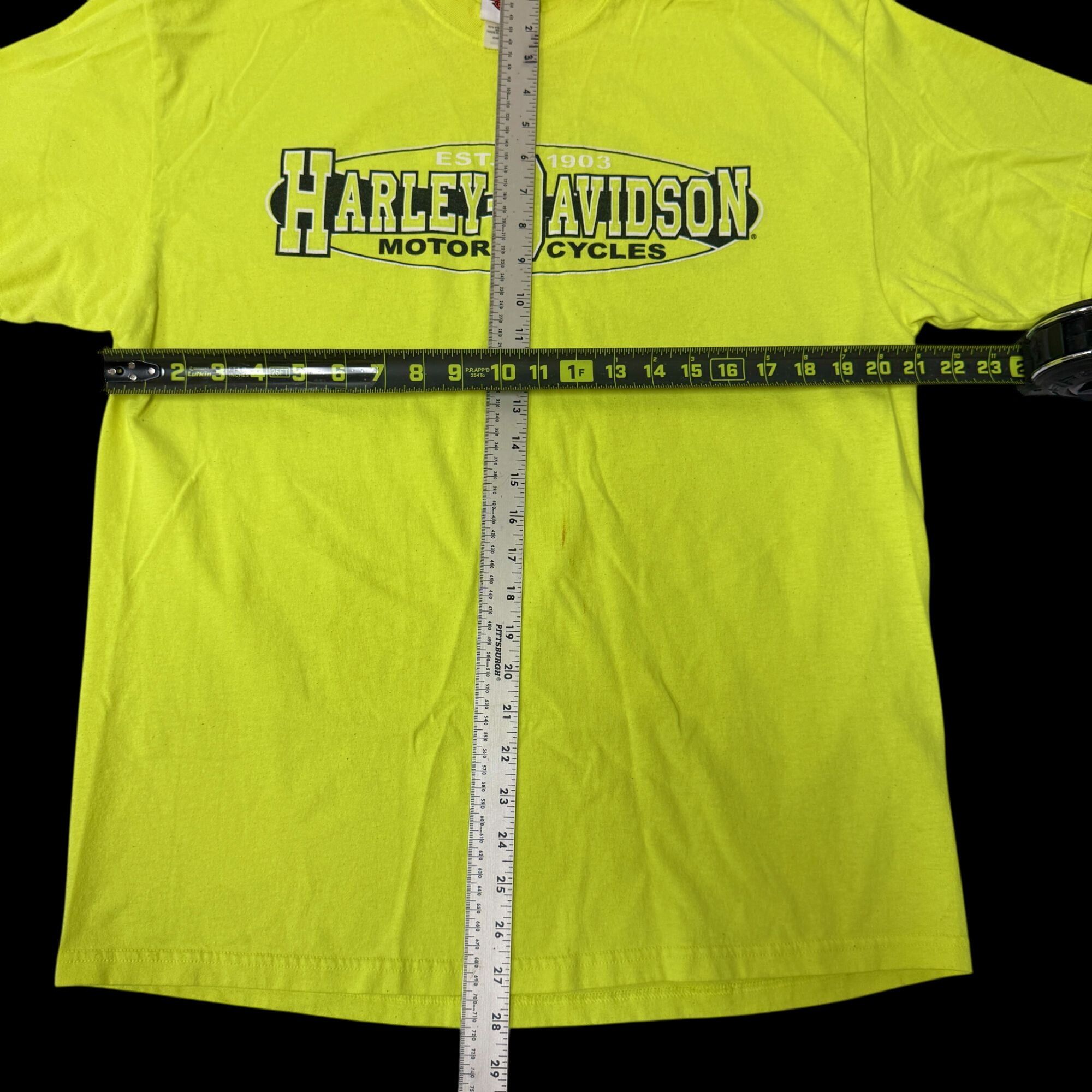 Harley Davidson Harley Davidson TWIN CAM Motorcycle NEON Piqua Ohio 50/50 T Size US XL / EU 56 / 4 - 9 Thumbnail