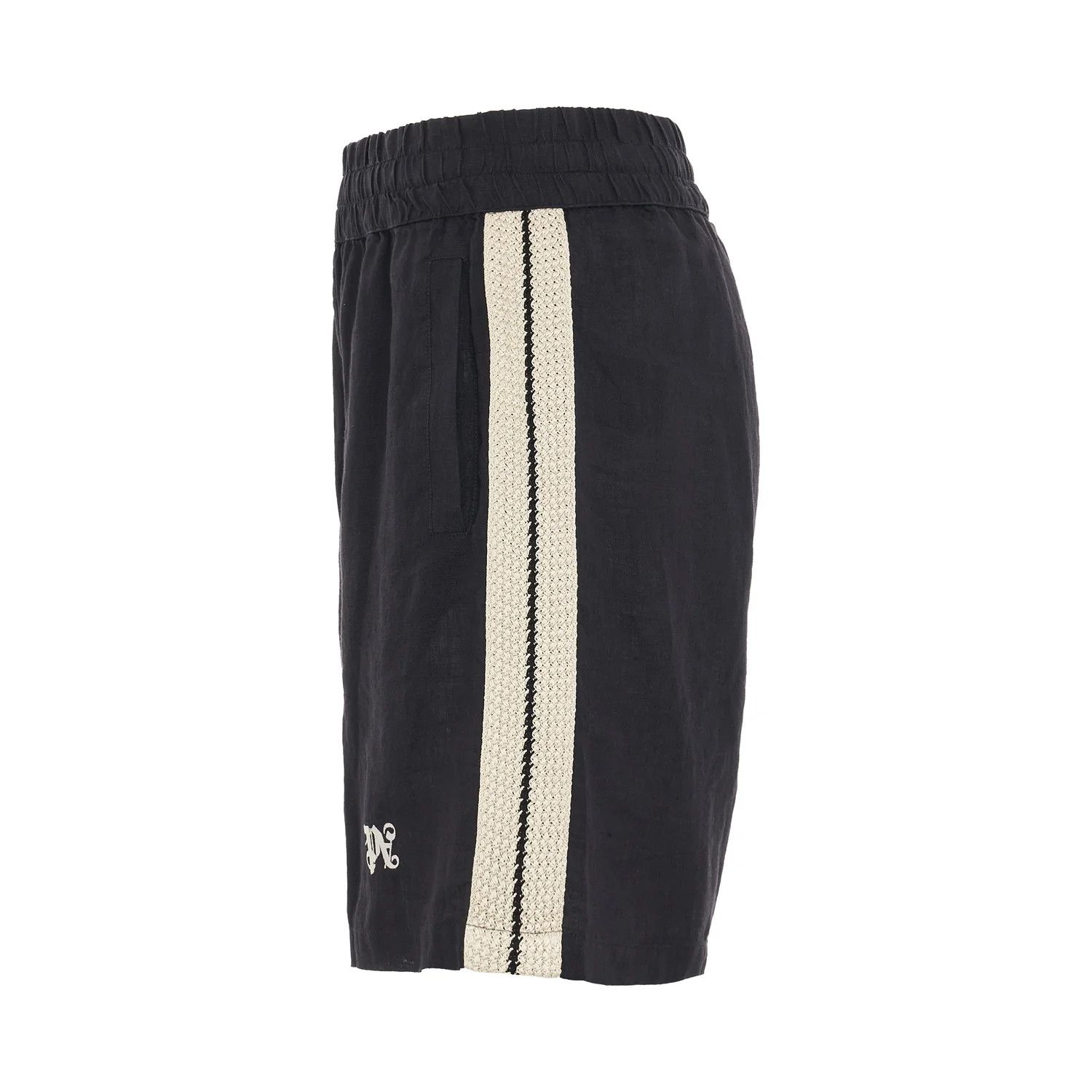 Palm Angels o1mris0824 Shorts in Black Size US 32 / EU 48 - 3 Thumbnail