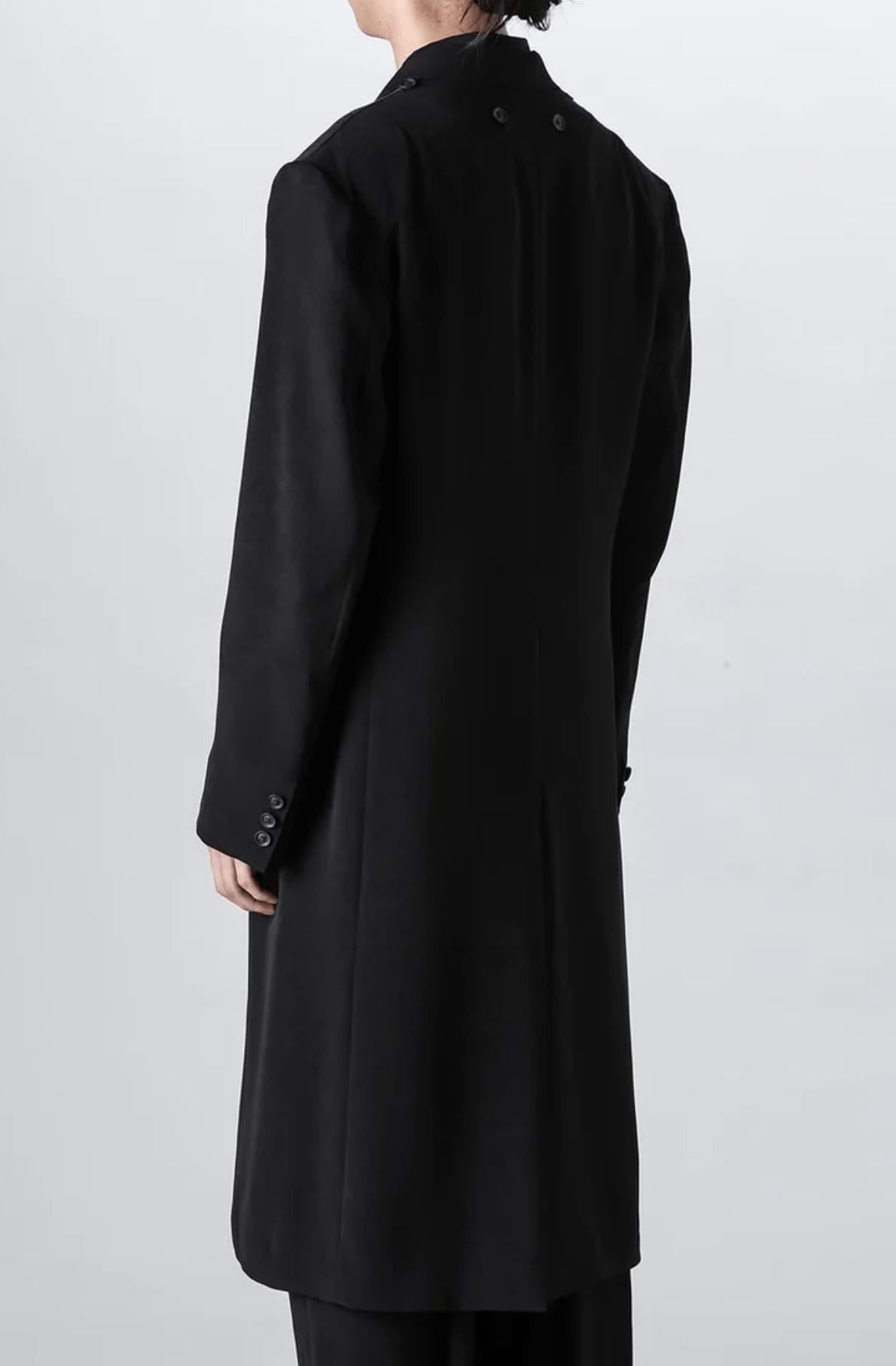 Yohji Yamamoto Yohji Yamamoto Pour Homme 24AW - Lapel Detachable Jacket Size US M / EU 48-50 / 2 - 6 Thumbnail