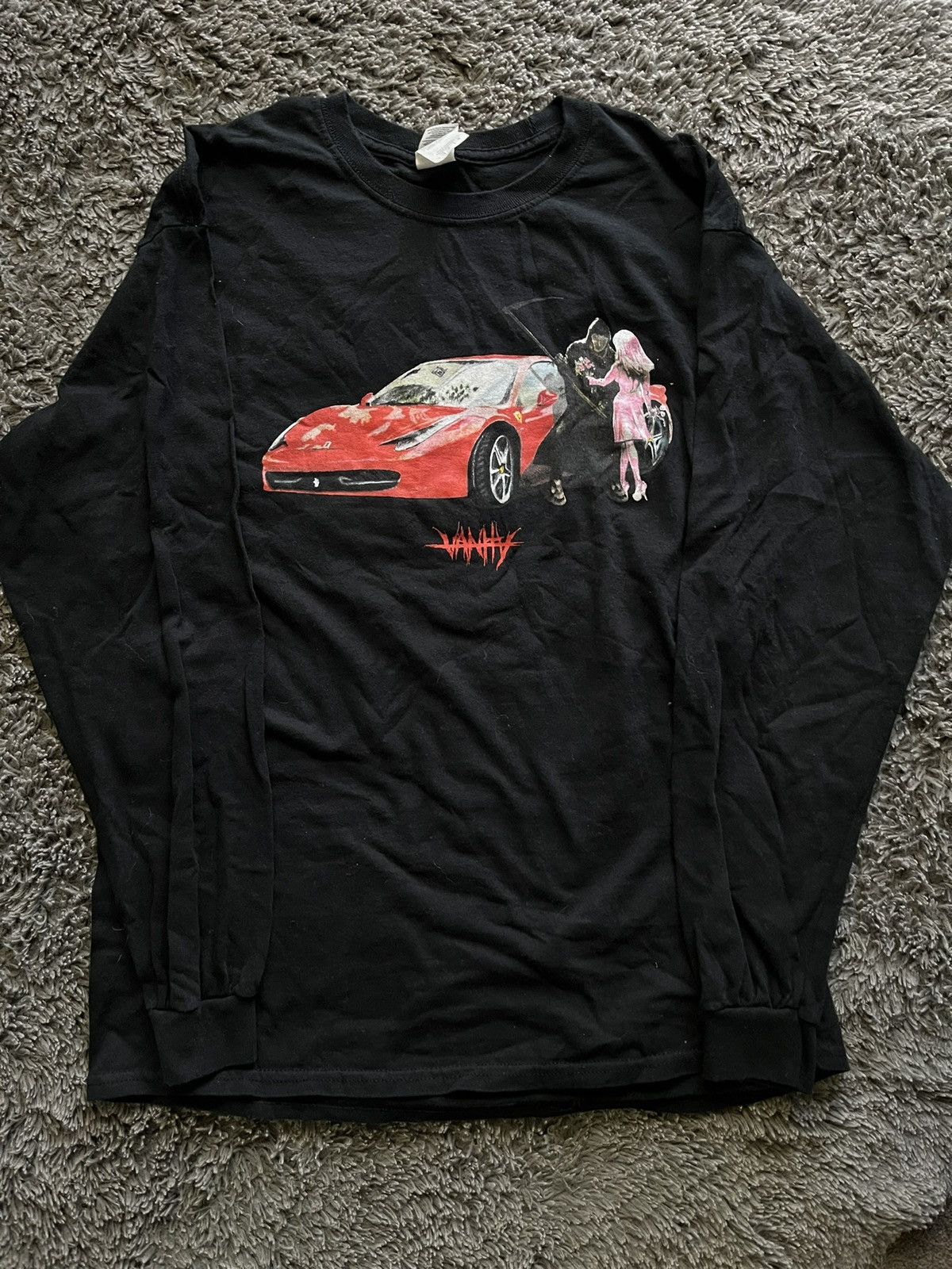999 Club OG juice wrld scared of love long sleeve Size US L / EU 52-54 / 3 - 1 Thumbnail