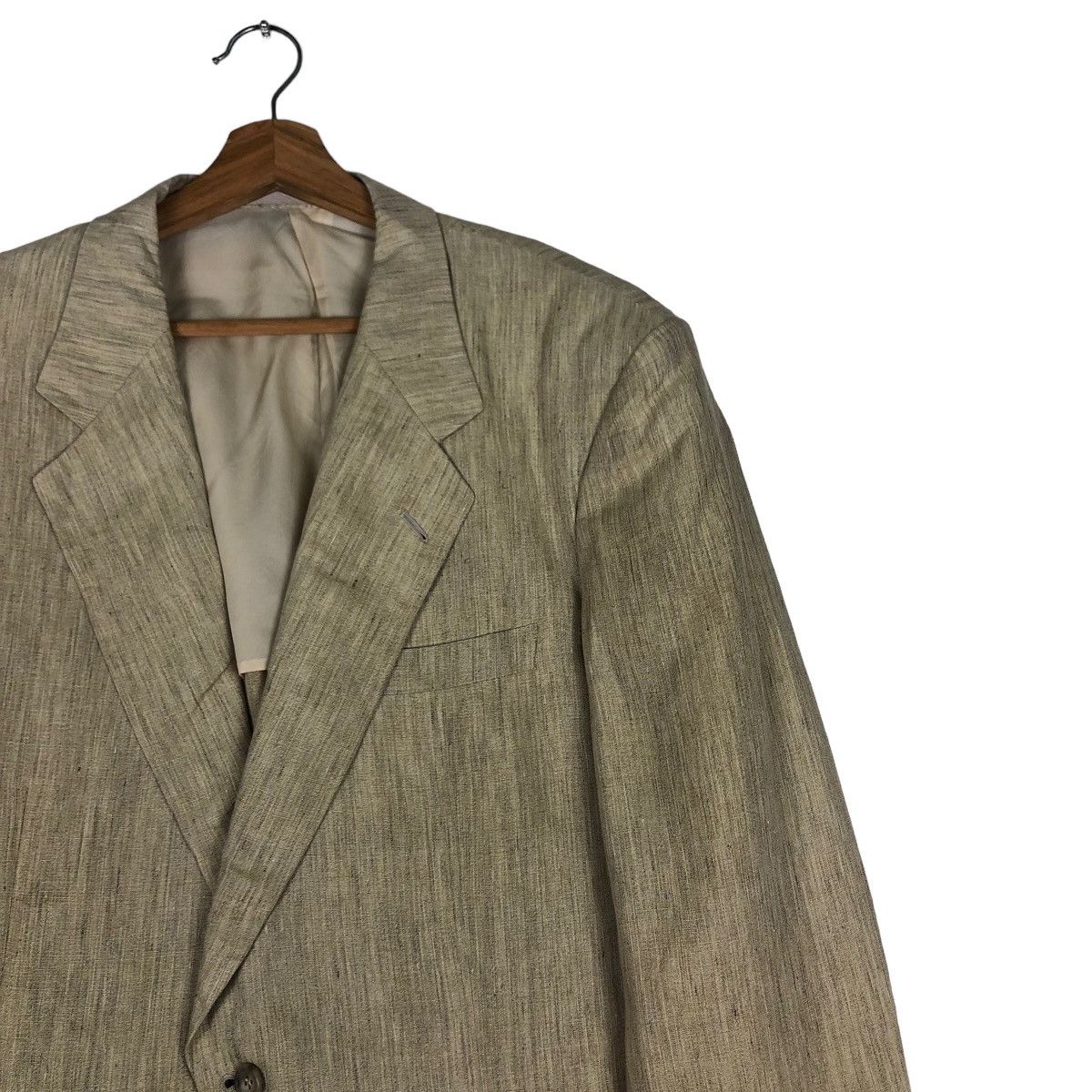 Christian Dior Monsieur 🔥Rich Brown - Double Breast Coats Jacket Herringbone Size US M / EU 48-50 / 2 - 6 Thumbnail