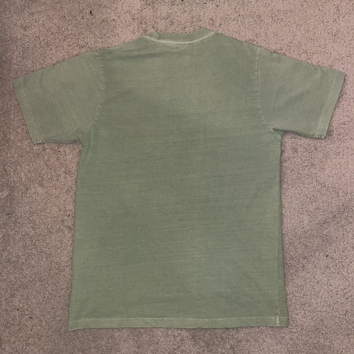Stussy Stussy Pigment Dyed Crew Moss Green Matcha t shirt Size US S / EU 44-46 / 1 - 3 Thumbnail