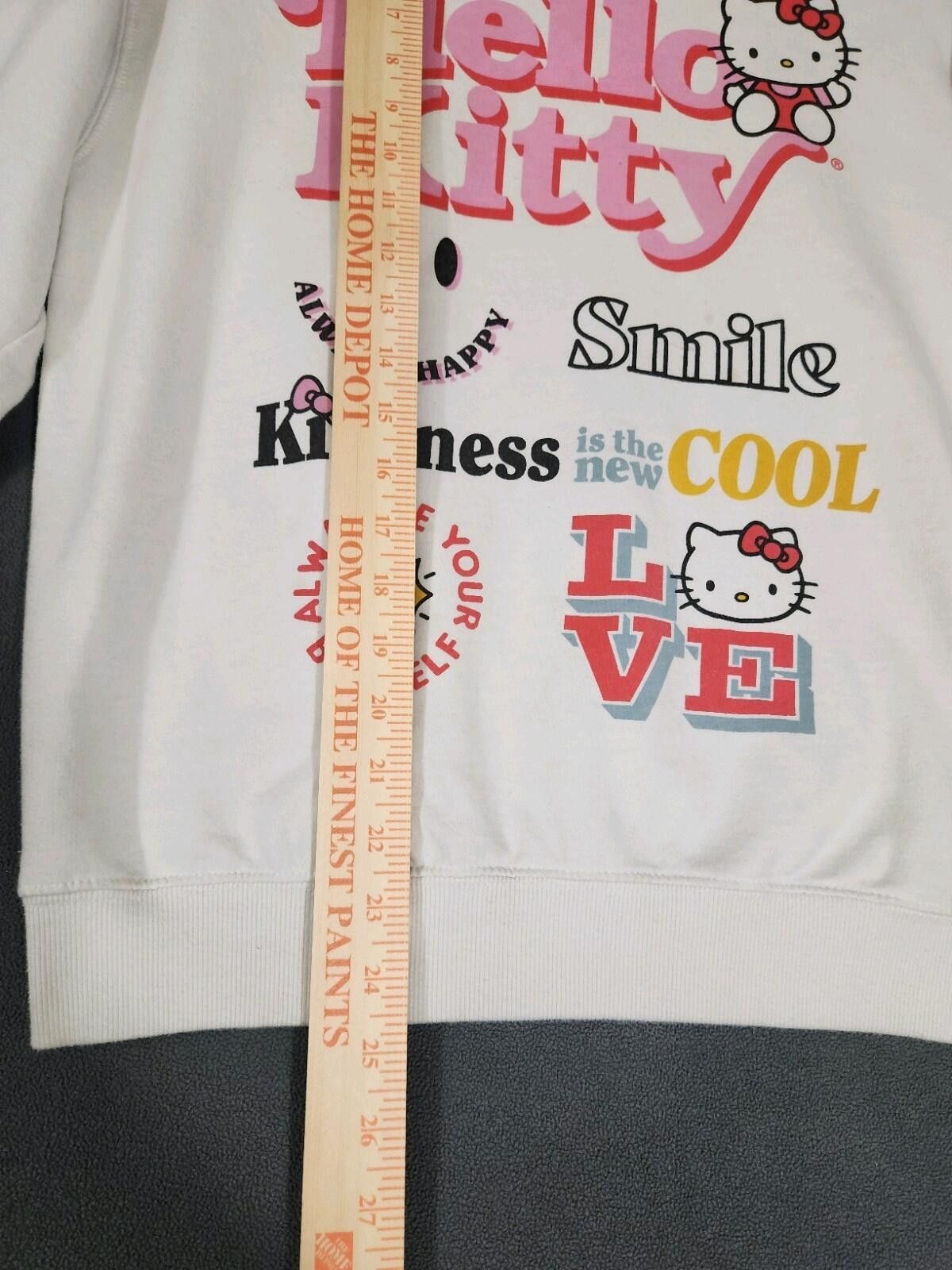 Other Sanrio Women’s Small Hello Kitty White Sweater Size S / US 4 / IT 40 - 3 Thumbnail