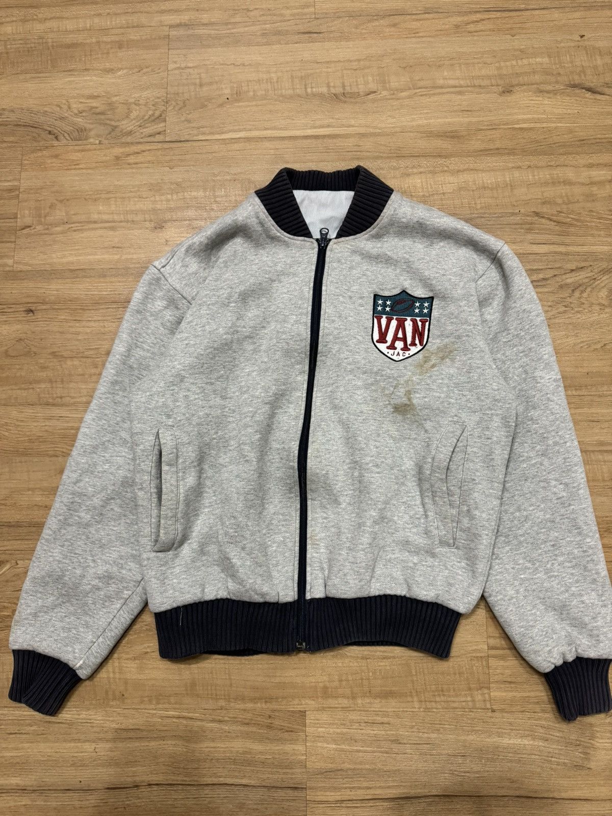 Japanese Brand × Van × Vintage VINTAGE VAN JAC NFL STYLE JACKET Size US S / EU 44-46 / 1 - 1 Thumbnail