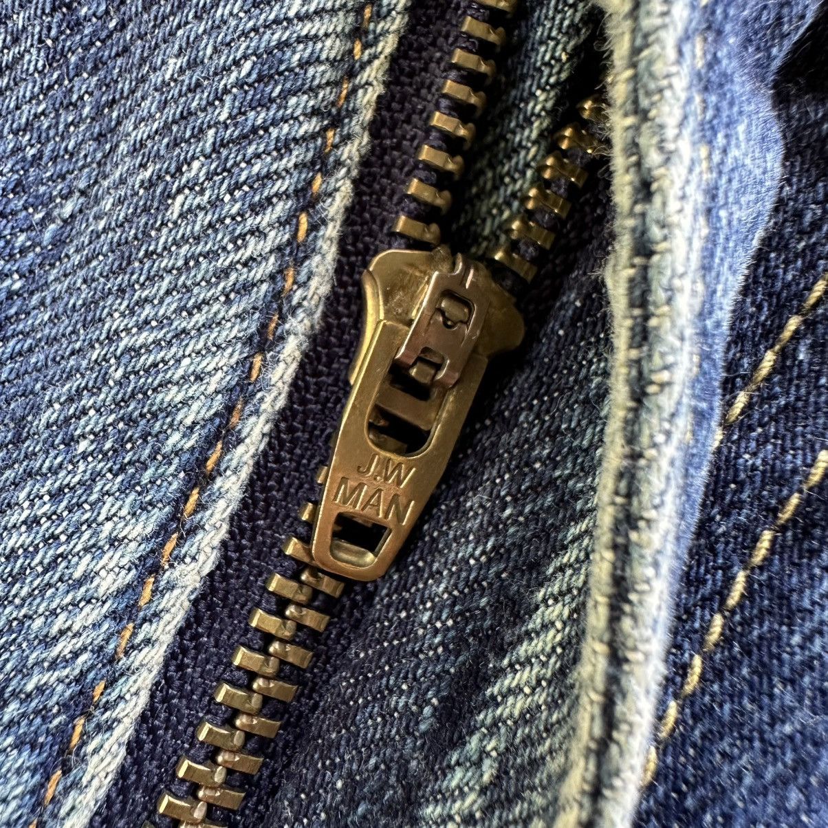 Comme des Garcons Vtg Comme Des Garcons Selvedge Distress Faded Denim Jean W34 Size US 34 / EU 50 - 5 Thumbnail