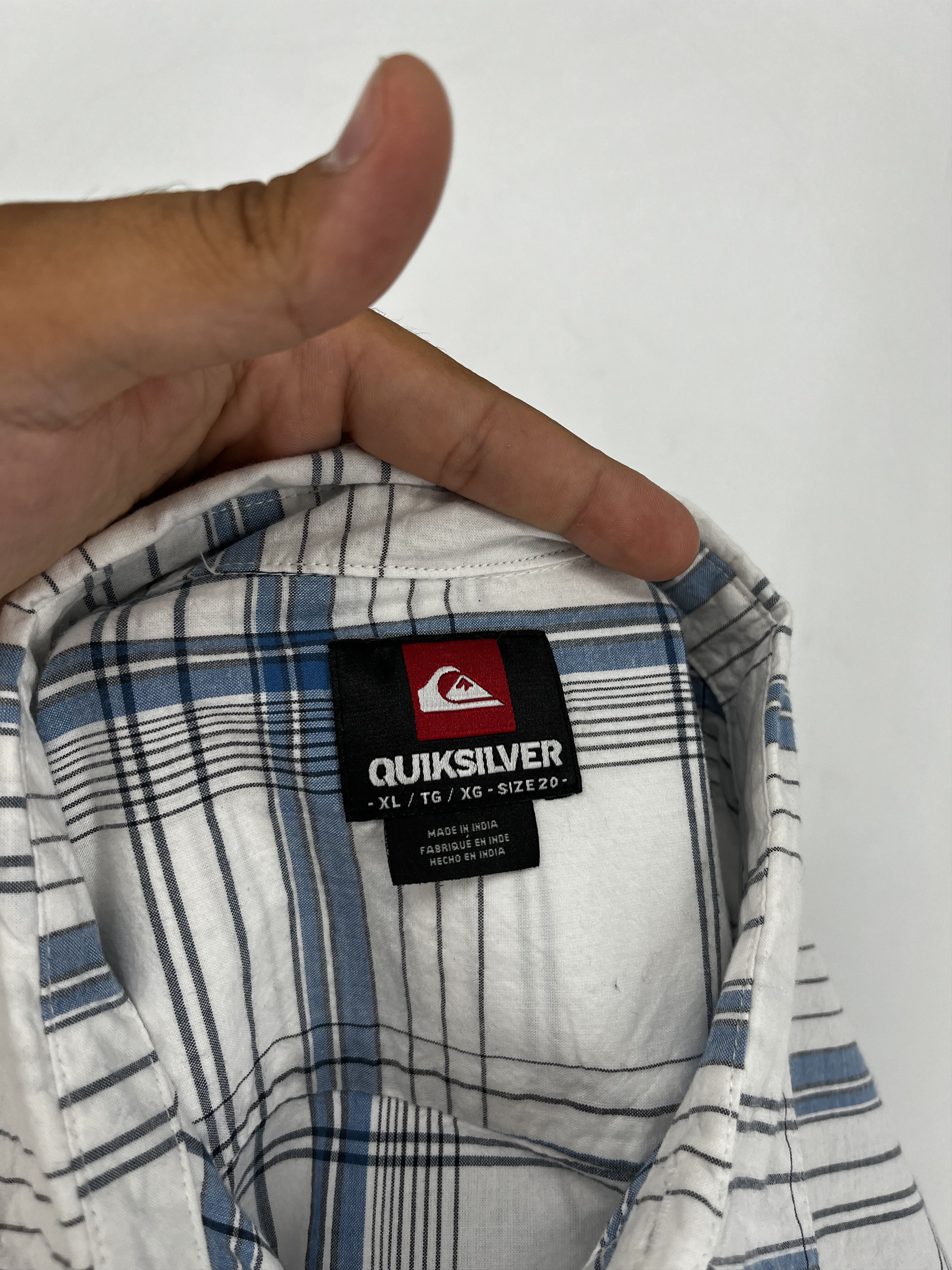 Other Vintage Crazy Quiksilver Hawaiian Paid Shirt Buttons 90s Size US S / EU 44-46 / 1 - 10 Thumbnail