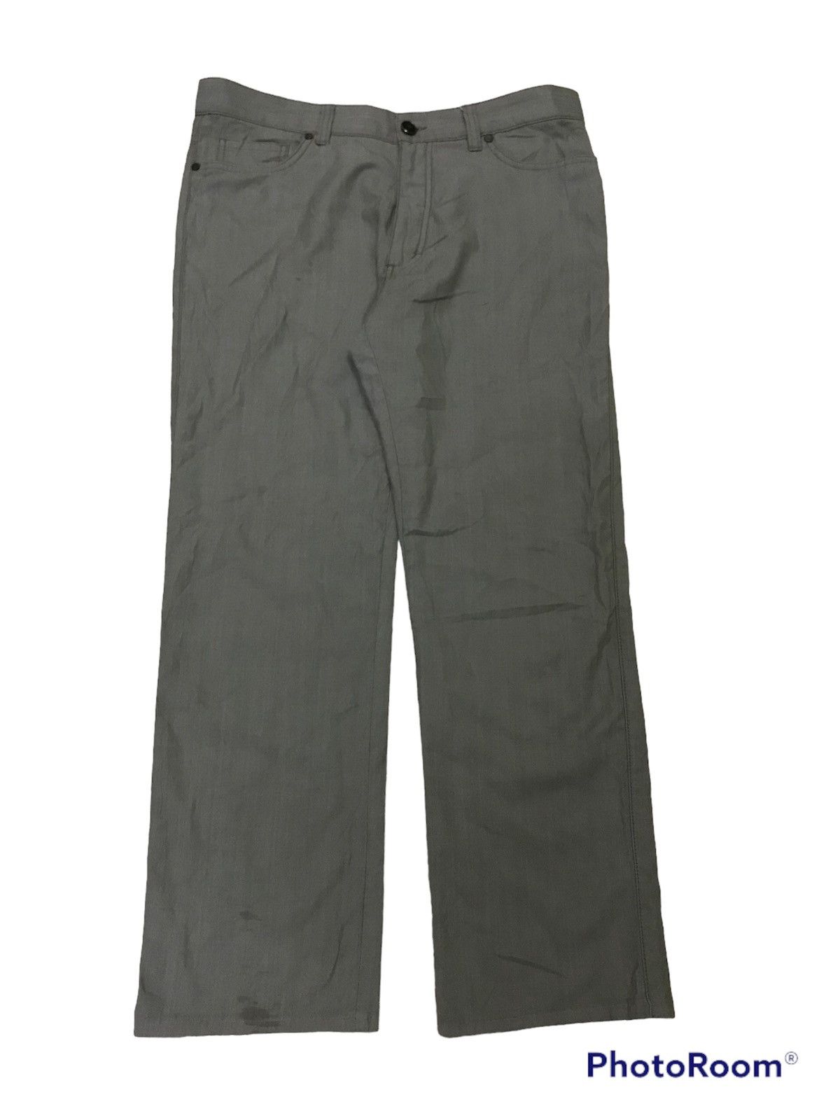 image of Archival Clothing x Ermenegildo Zegna Vintage Japanese Ermenegildo Zegna Pant in Grey (Size 35)