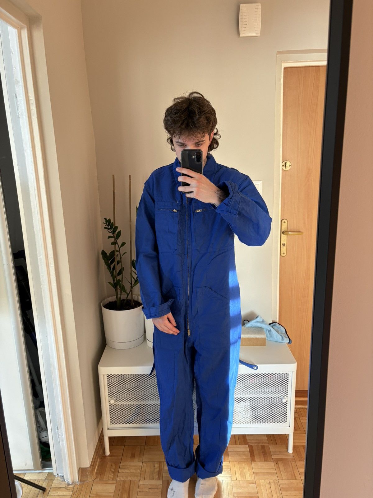 Le Laboureur 70s made in france zip coveralls jumpsuit sanfor chore Size US L / EU 52-54 / 3 - 4 Thumbnail