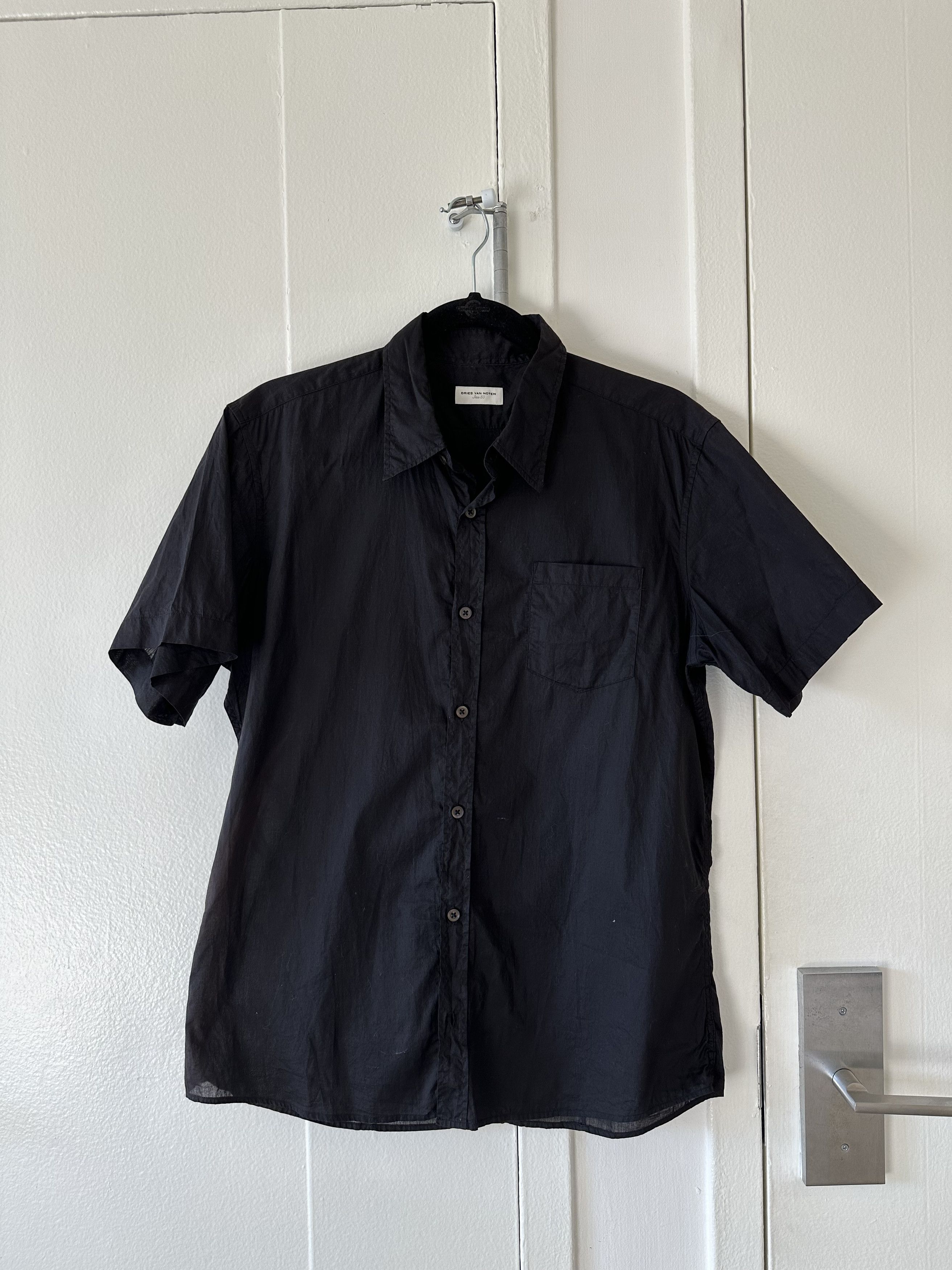 Dries Van Noten Dries Van Noten Short Sleeve Button Up Shirt Size US M / EU 48-50 / 2 - 1 Thumbnail