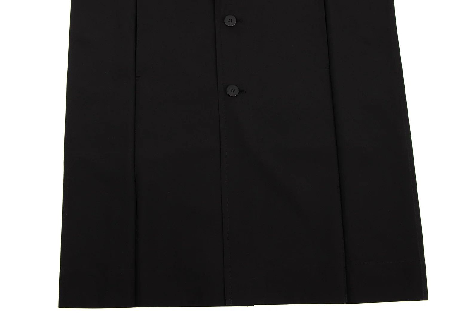 Issey Miyake Flat Pleats Polyester Chester Coat in Black Size 3 Size US L / EU 52-54 / 3 - 7 Thumbnail