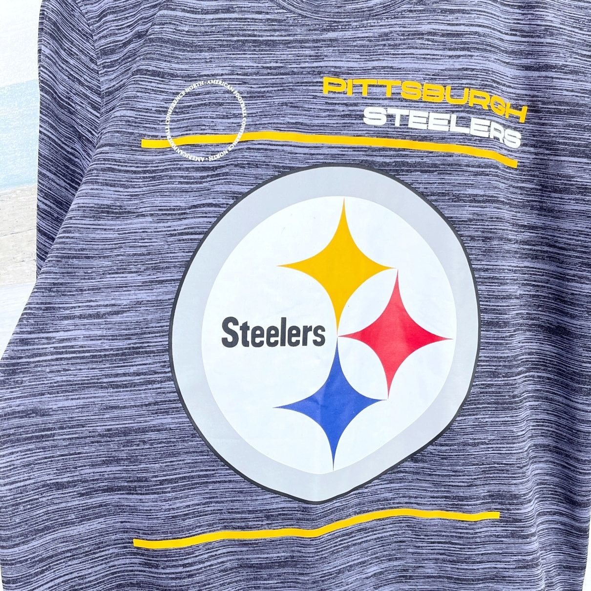 Nike Pittsburgh Steelers Nike Tee Gray NFL Football Mens S Size US S / EU 44-46 / 1 - 3 Thumbnail