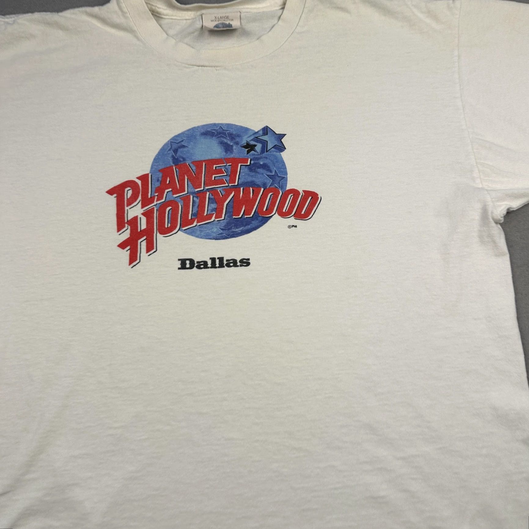 Vintage VINTAGE Planet Hollywood Dallas Shirt Mens XL White Tee Restaurant 90s Size US XL / EU 56 / 4 - 5 Thumbnail