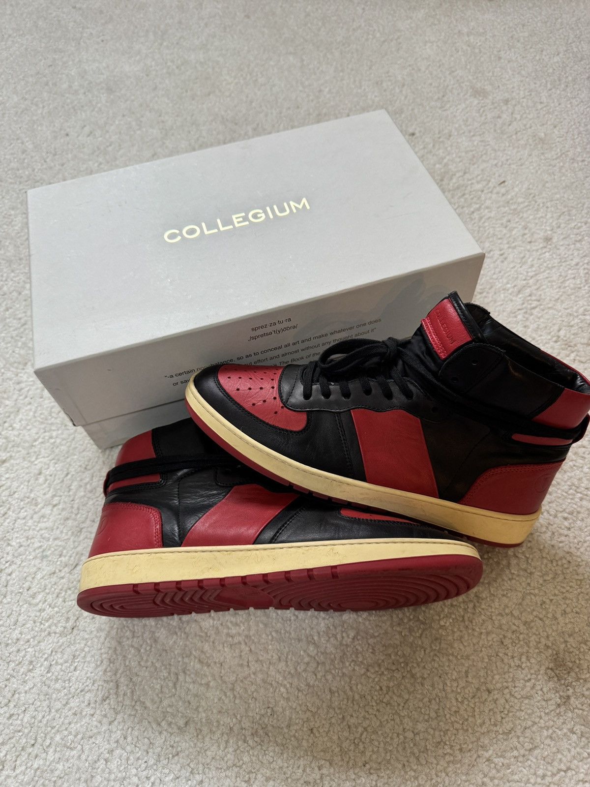 Collegium Collegium Destroyer High (Bred) Size US 9 / EU 42 - 1 Thumbnail