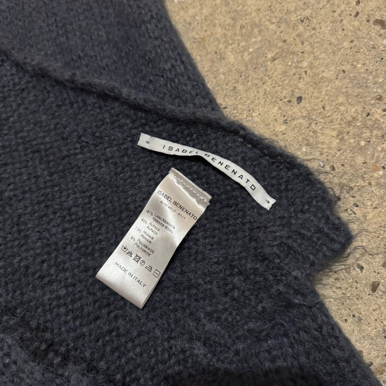 Isabel Benenato F/W 10/11 Isabel Benenato wool mohair long scarf Size ONE SIZE - 3 Thumbnail