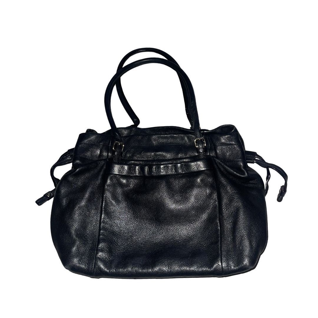 Vintage Westbury Bess Pebble Leather Shoulder Bag Drawstring