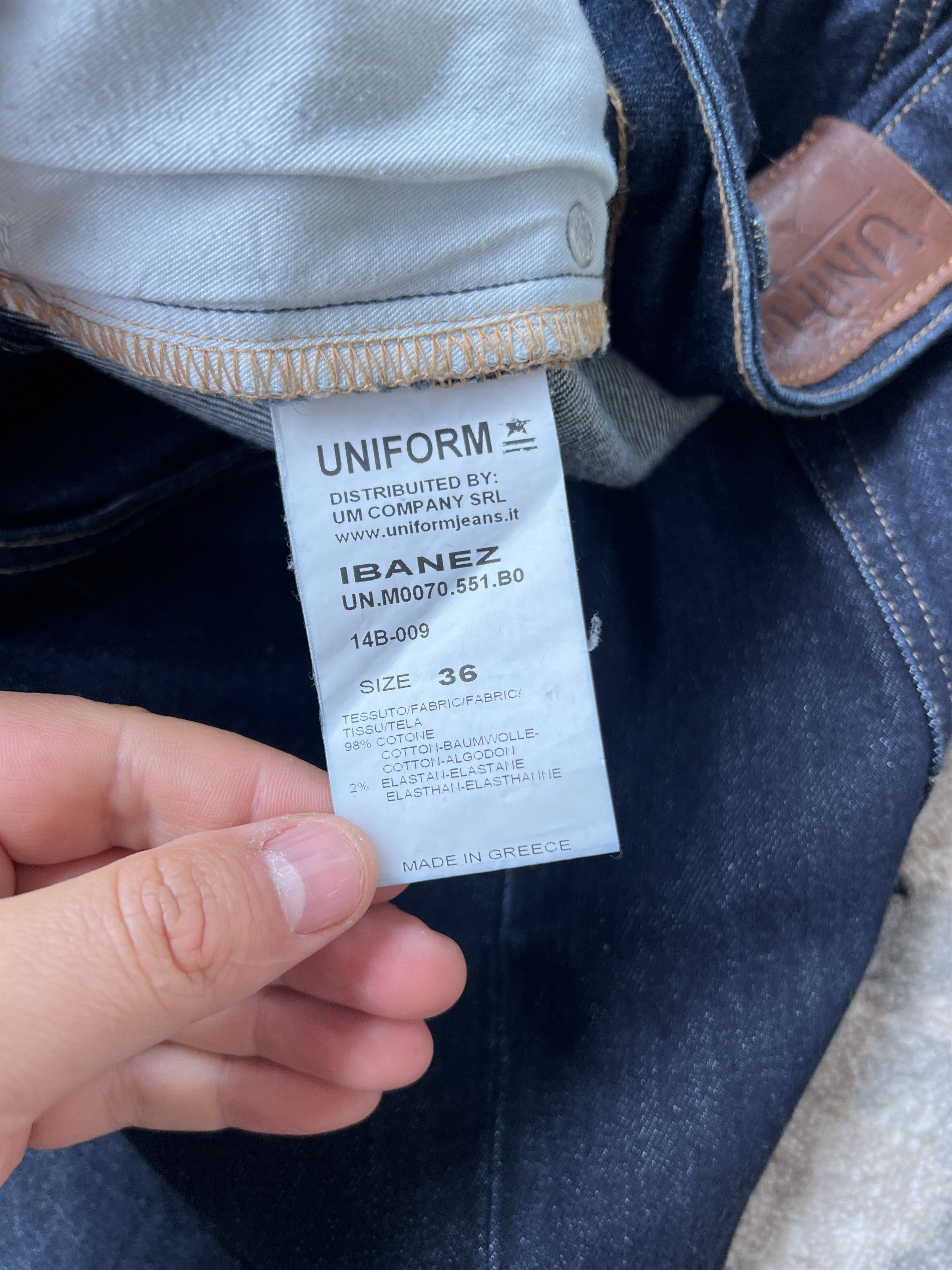 Other Uniform Ibanez Jeans Size US 36 / EU 52 - 5 Thumbnail