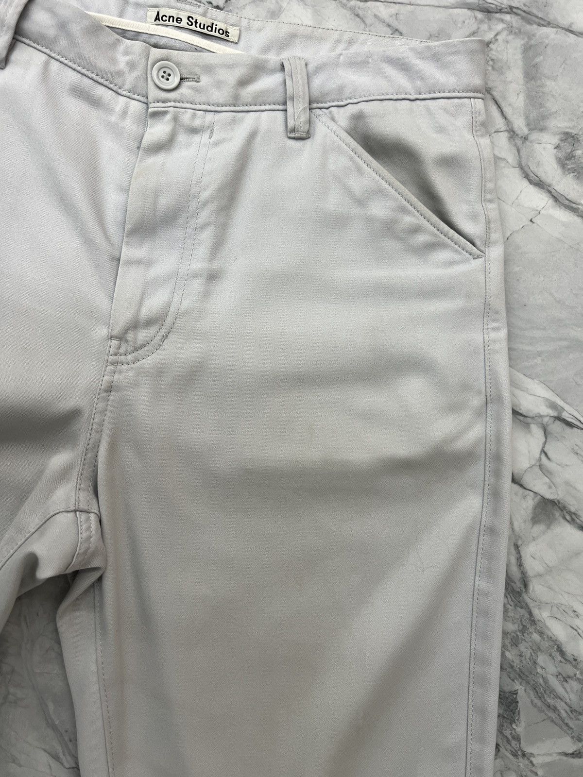Acne Studios Acne Studios Straight Wide Chino Size US 33 - 10 Thumbnail