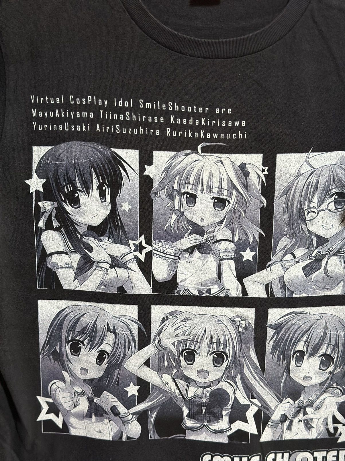 Anime × Japanese Brand × Vintage Vintage Smile Shooter Character Faded Tee Size US L / EU 52-54 / 3 - 2 Thumbnail