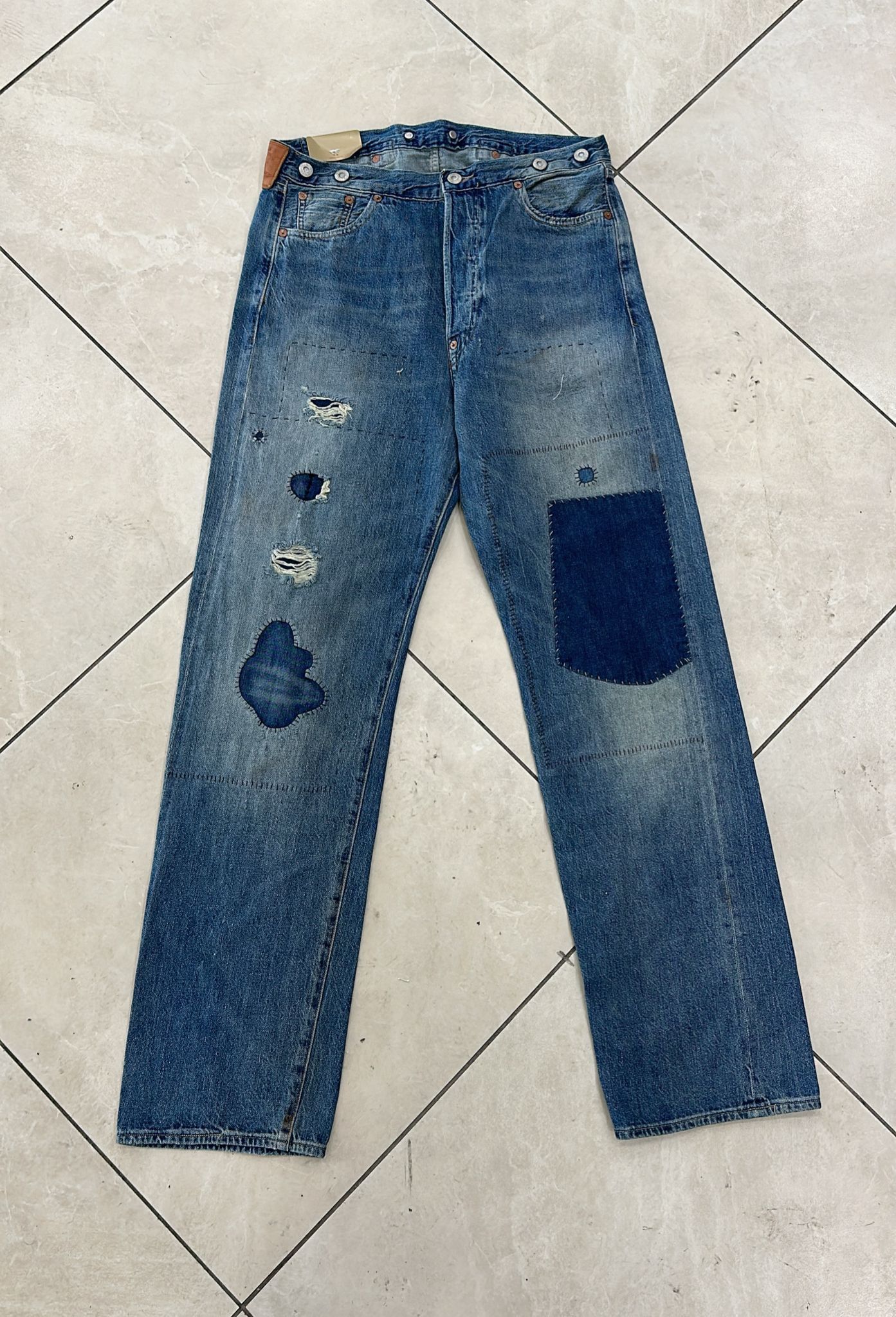 Levi's Vintage Clothing LVC Levi's Vintage Clothing 1915 501XX BigE Selvedge Jeans Size US 30 / EU 46 - 3 Thumbnail