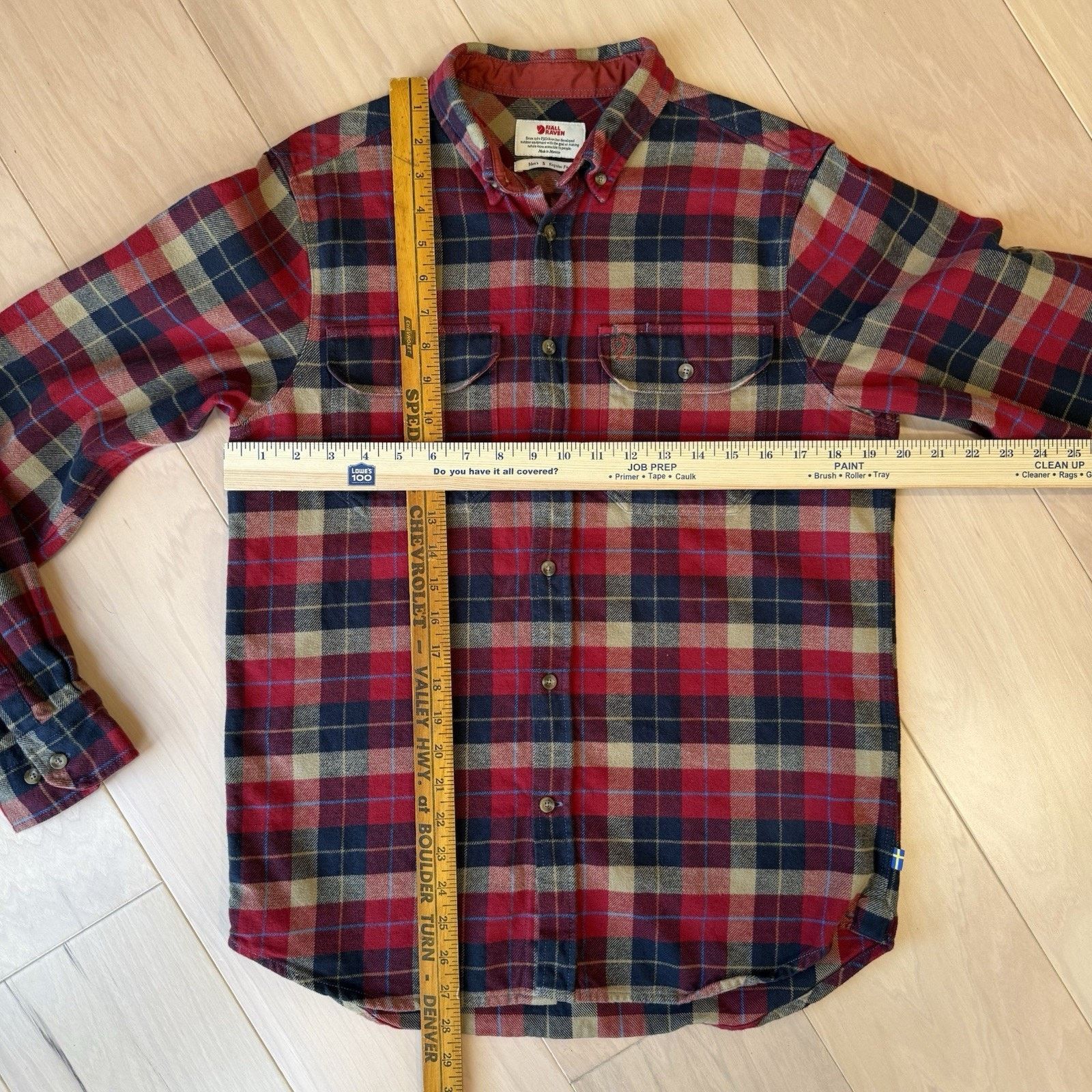 Fjallraven Fjallraven Singi Heavy Flannel Multicolor Long Sleeve Button Size US S / EU 44-46 / 1 - 3 Thumbnail