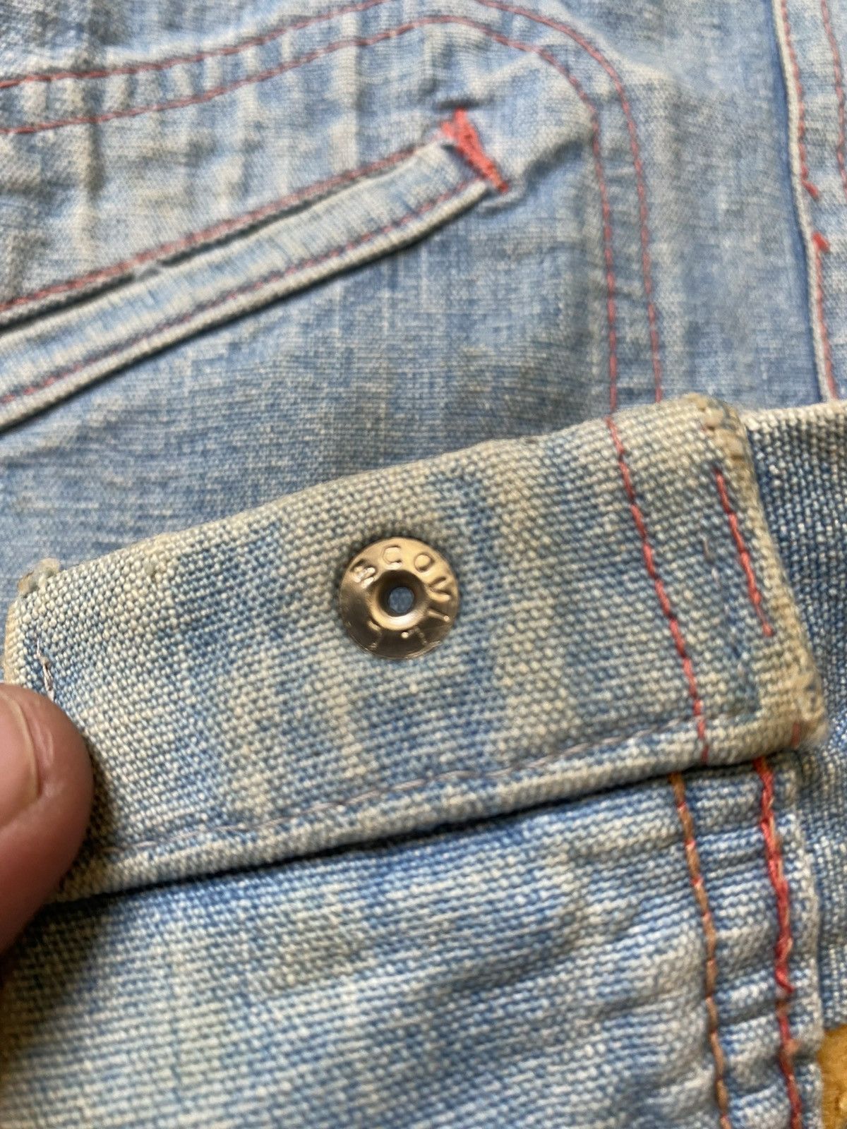 Vintage Vintage denim Jacket LY Size US S / EU 44-46 / 1 - 2 Thumbnail