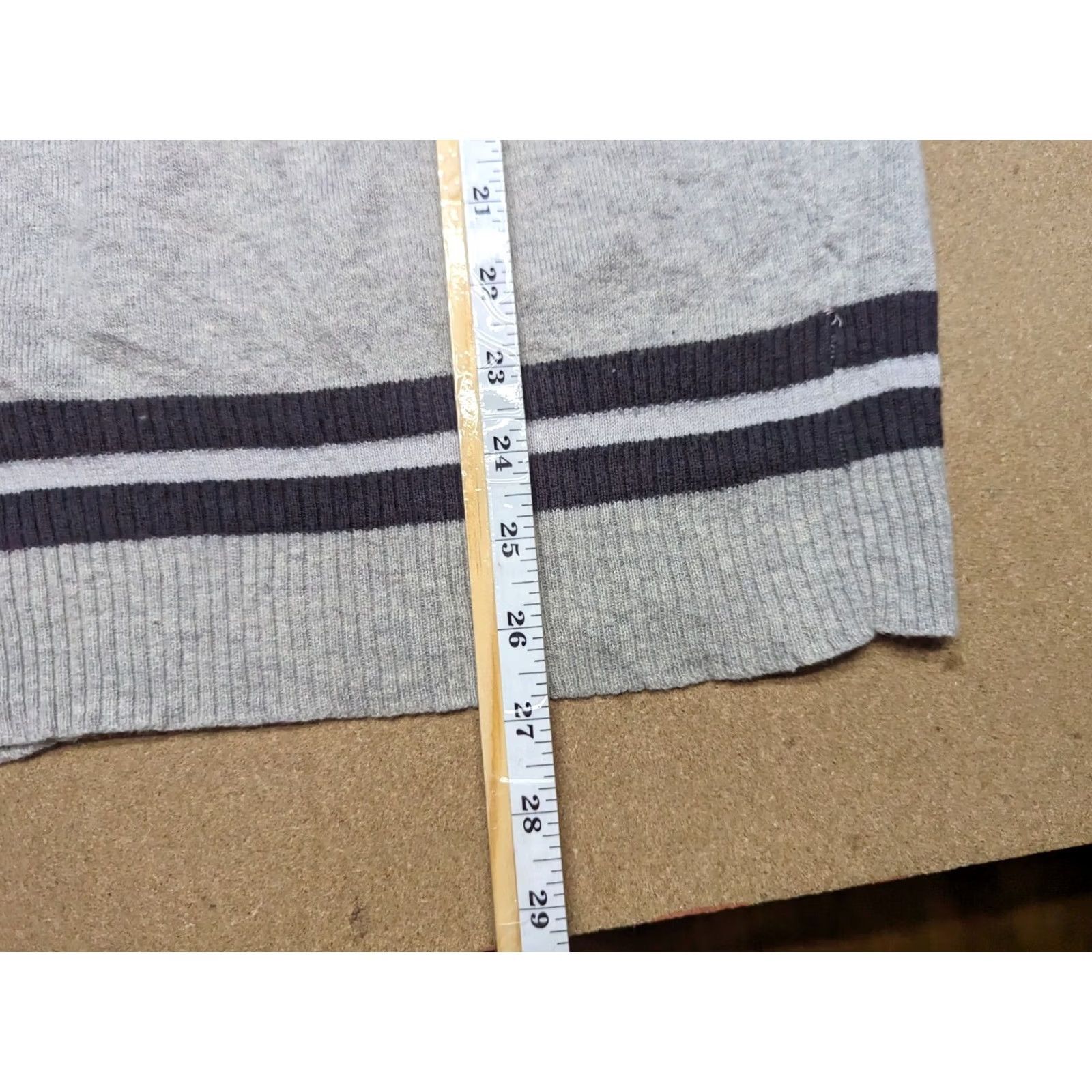 Diesel VINTAGE Diesel Jumper Mens Large Wool Blend V neck Gray Pullover Sweater Shirt Size US L / EU 52-54 / 3 - 6 Thumbnail