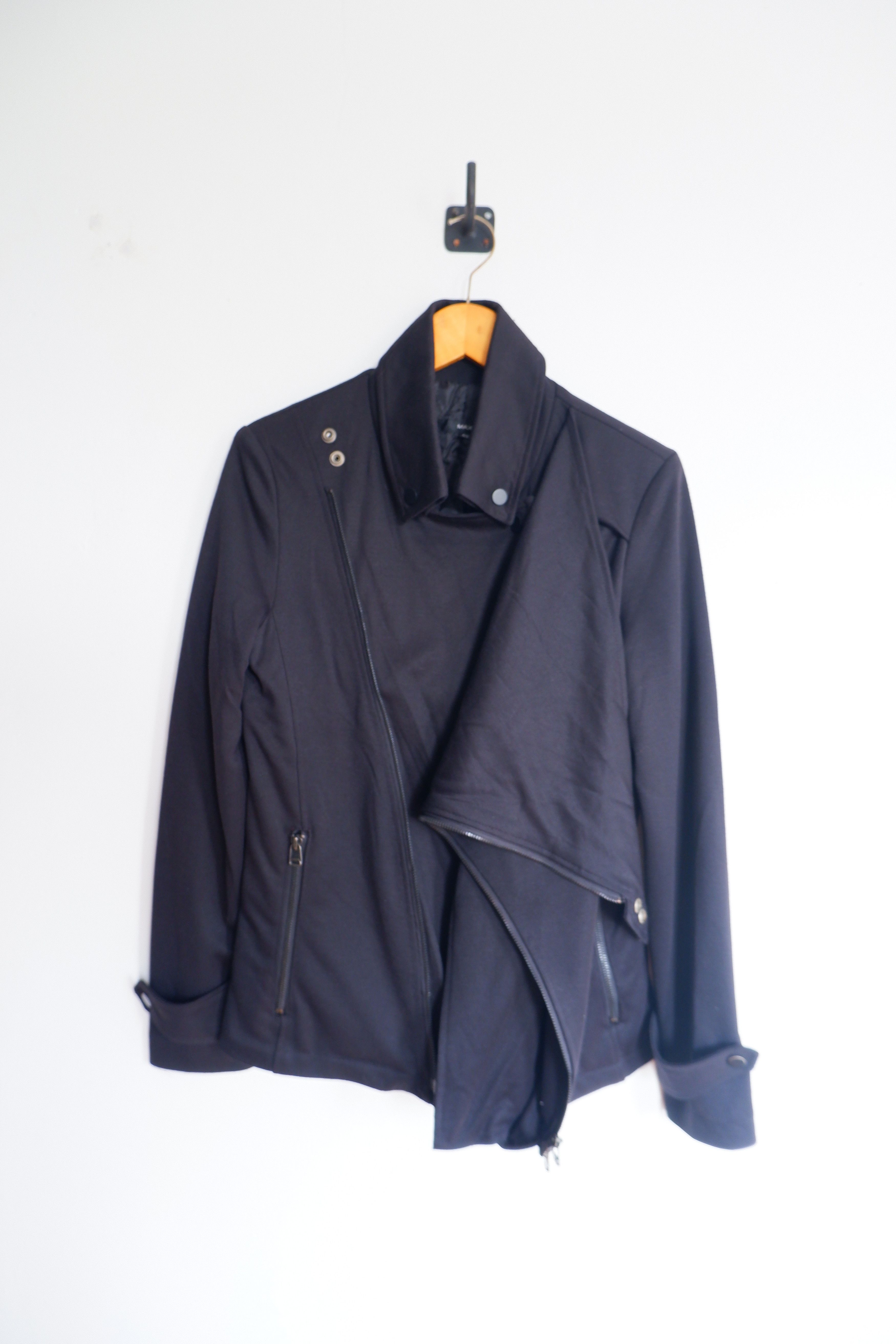 If Six Was Nine Vintage MAX Gothic Asymetric Zip Jacket Size US M / EU 48-50 / 2 - 6 Thumbnail