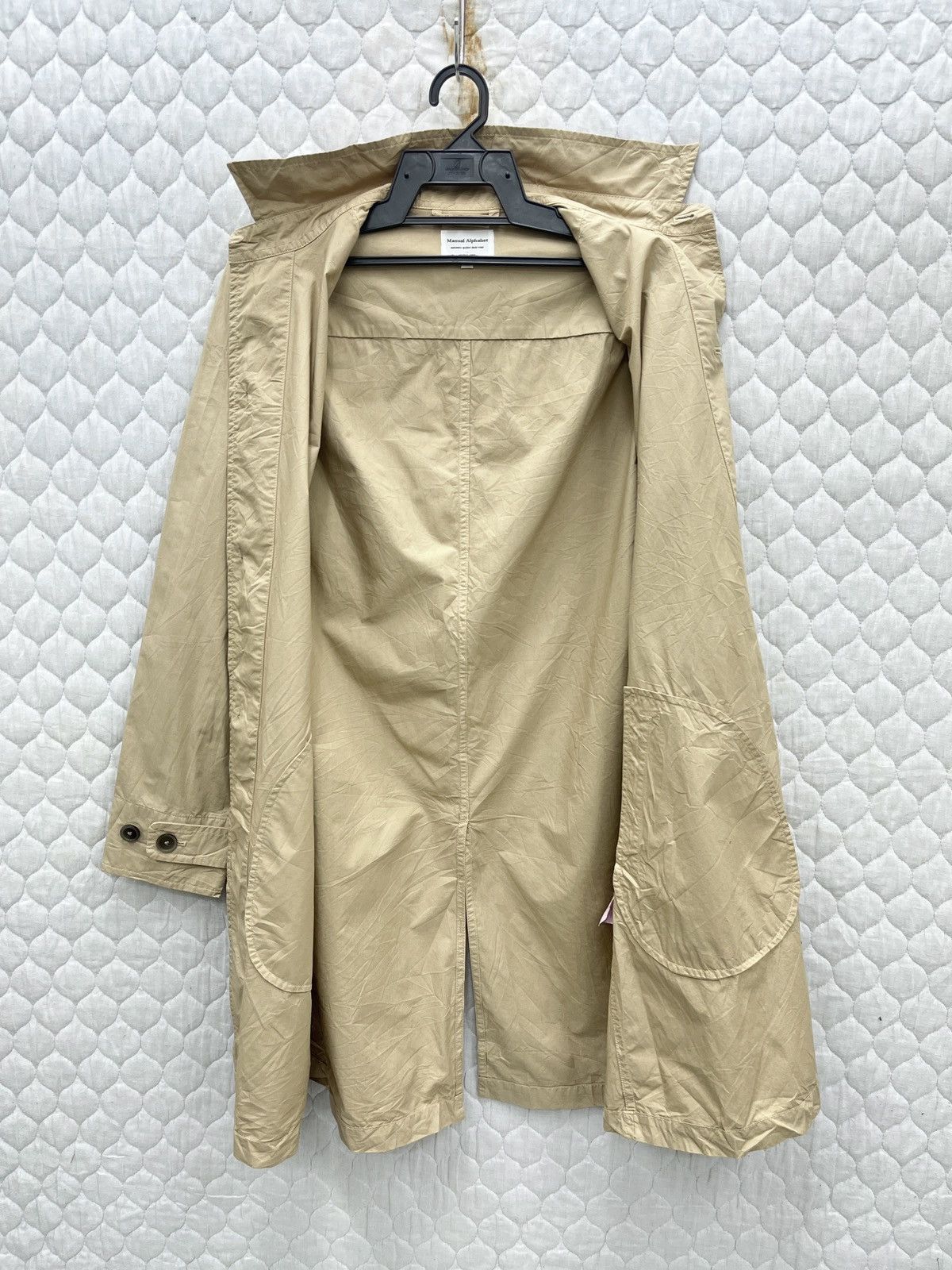 Japanese Brand 🔥ARCHIVE🔥MANUAL ALPHABET LIGHT COTTON COAT Size M / US 6-8 / IT 42-44 - 7 Thumbnail