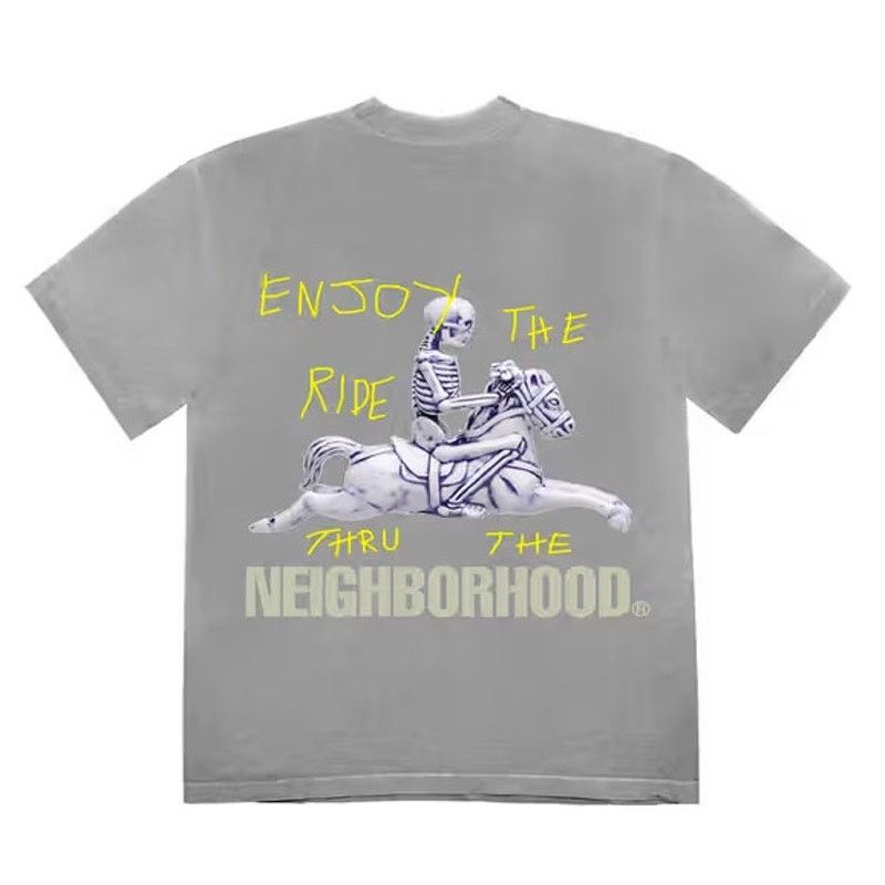 Neighborhood × Travis Scott Travis Scott Neighborhood Carousel T Shirt SS21 Deadstock XL Size US XL / EU 56 / 4 - 1 Thumbnail