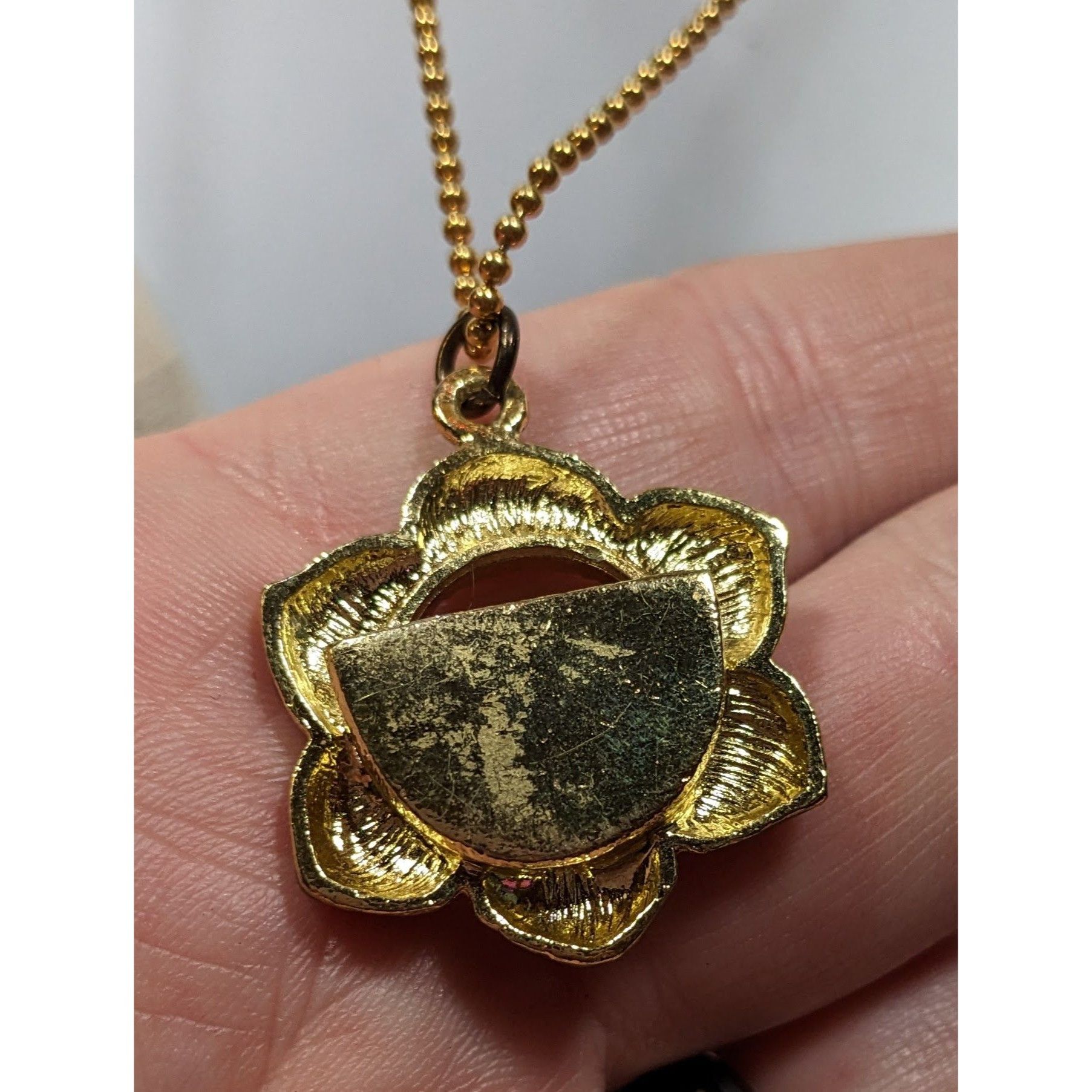 Other Cottagecore Floral Picture Frame Pendant Necklace Size ONE SIZE - 3 Thumbnail