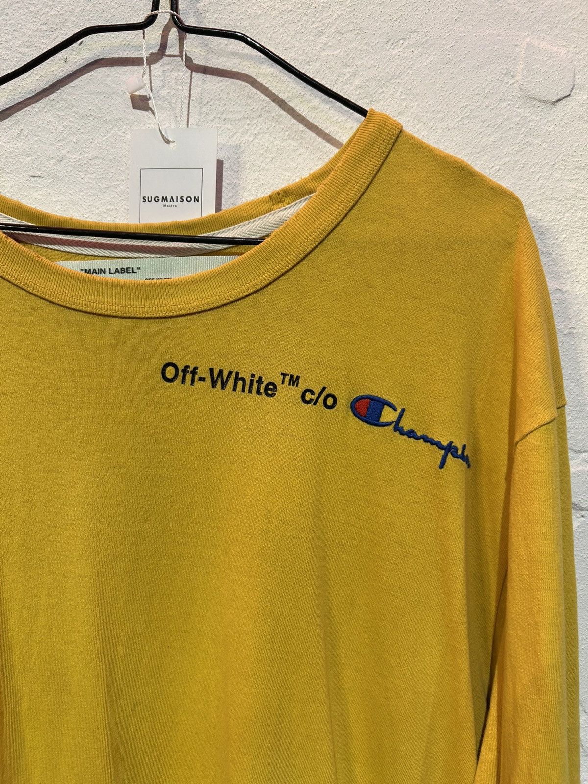 Champion × Off-White Off-White 2013 T-shirt Italian Market Size US XL / EU 56 / 4 - 8 Thumbnail