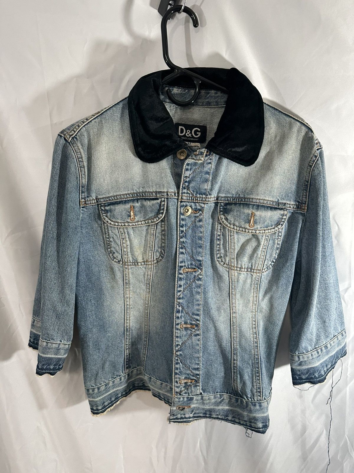 Dolce & Gabbana Dolce & Gabbana Denim Jacket Size M / US 6-8 / IT 42-44 - 2 Thumbnail