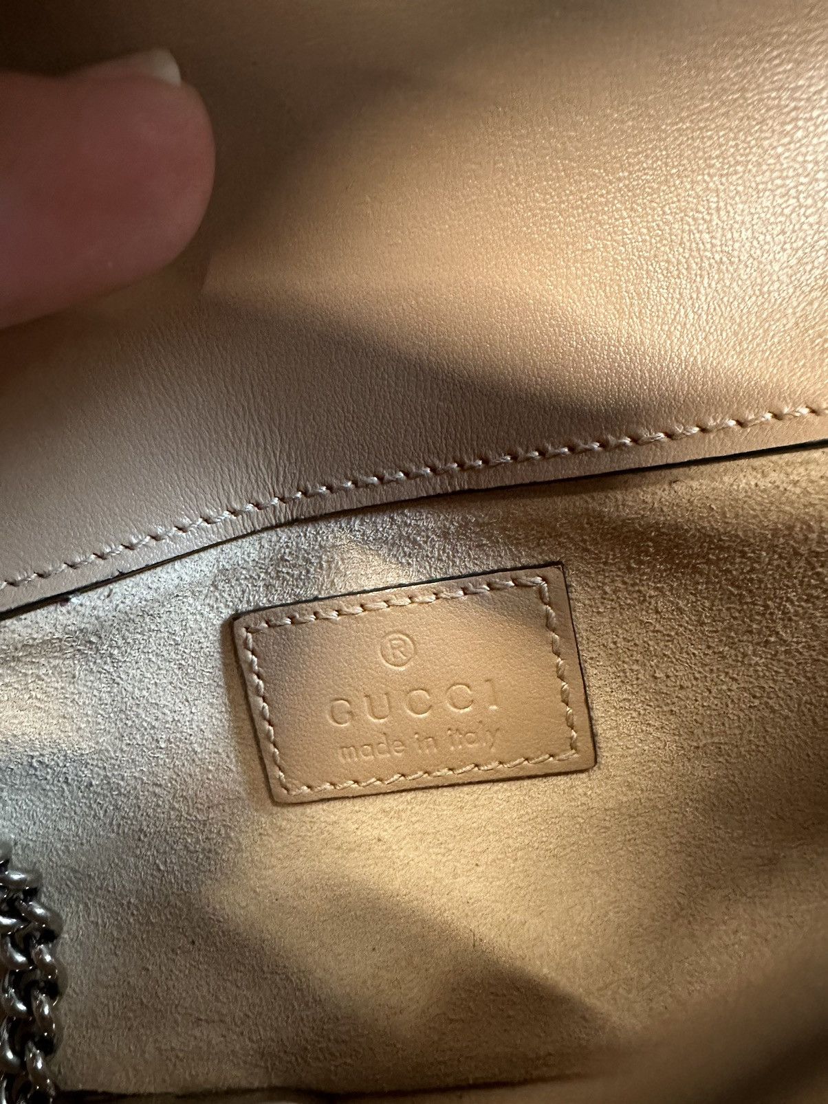 Gucci Gucci GG Marmont Matelasse Super Mini Bag Size ONE SIZE - 6 Thumbnail