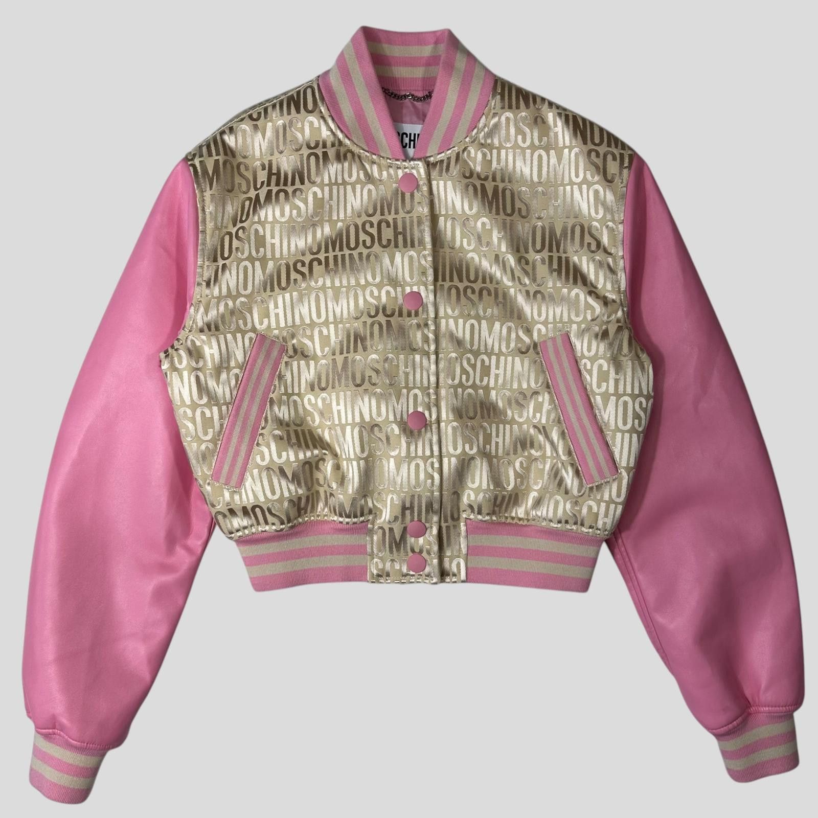 Moschino Moschino Couture 2023 Monogram Bomber Jacket + Cargo Set - 8 Size S / US 4 / IT 40 - 3 Thumbnail