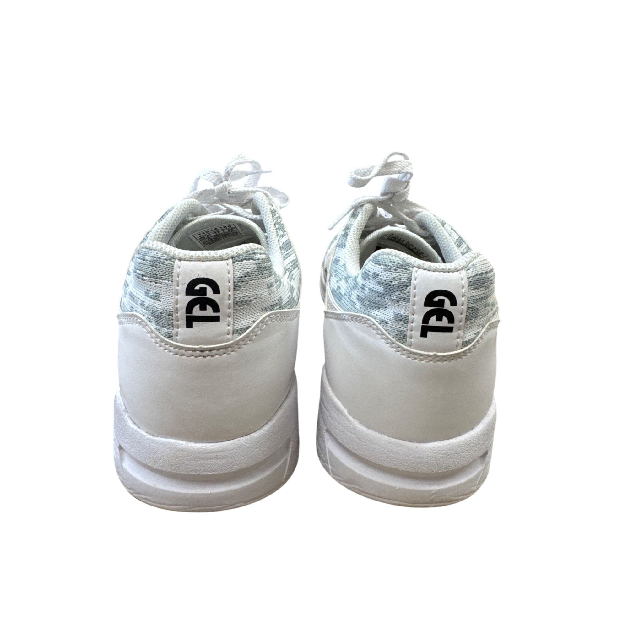 Asics Asics Gel-saga White & Gray Running Shoes Size 11 SKU 7383 Size US 11 / EU 44 - 6 Thumbnail