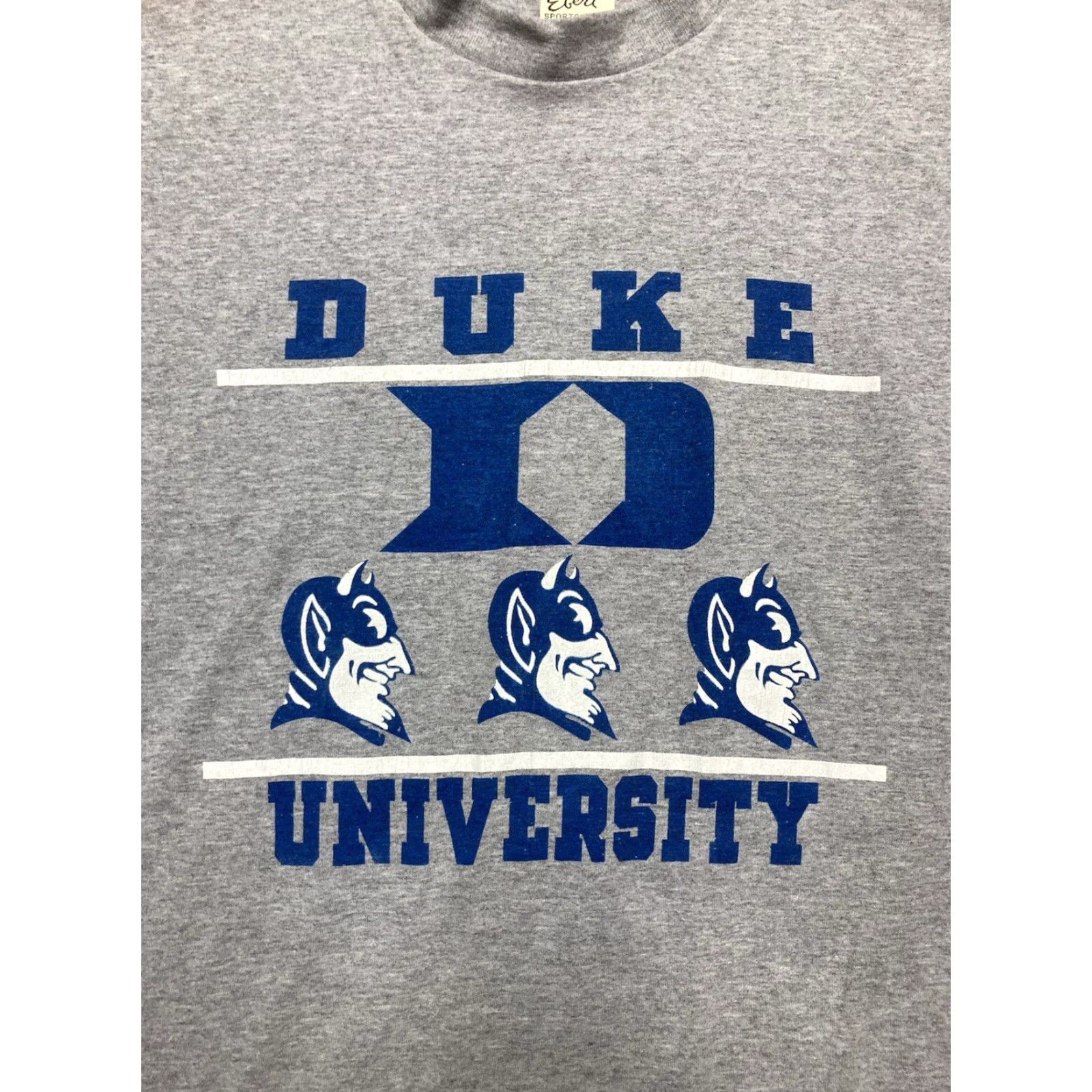 Vintage VINTAGE Duke Duke University blue devils College NCAA Small T-Shirt Mens Blue 80s 90s Graphic Shirt Size US S / EU 44-46 / 1 - 2 Thumbnail