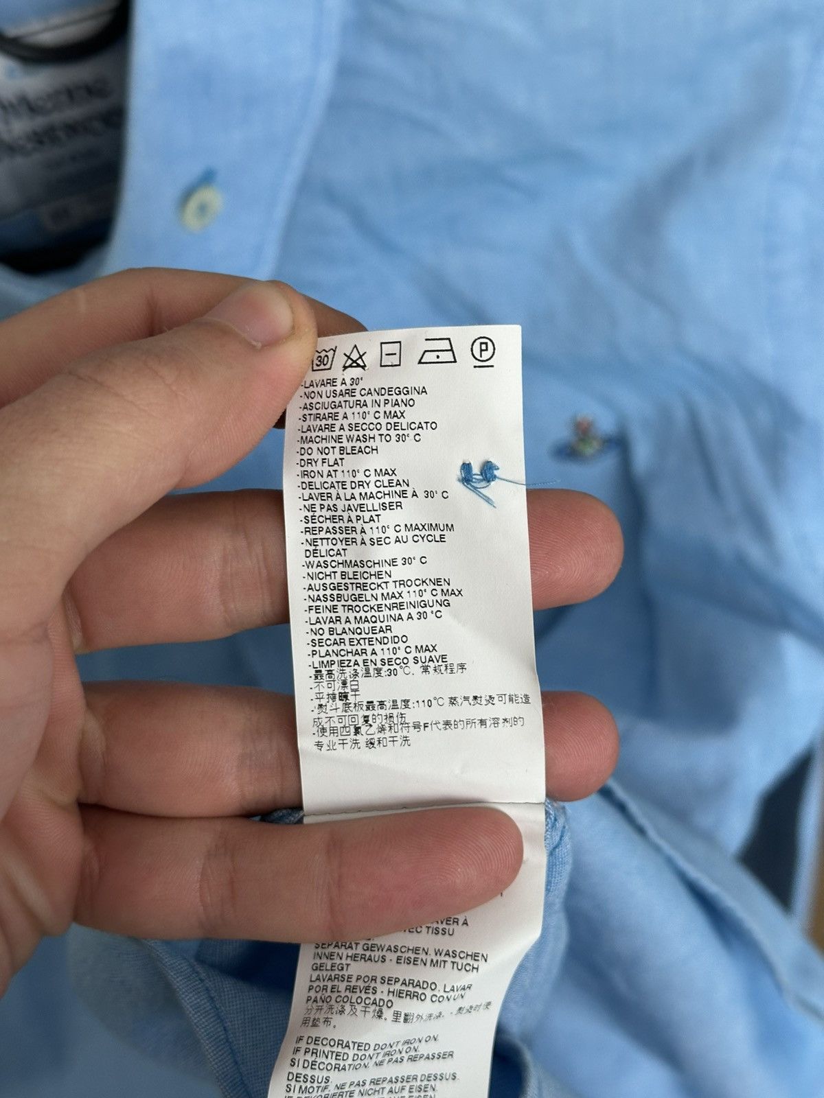 Vivienne Westwood Vivienne Westwood Shirt Button Up Long Sleeve Size US S / EU 44-46 / 1 - 15 Thumbnail