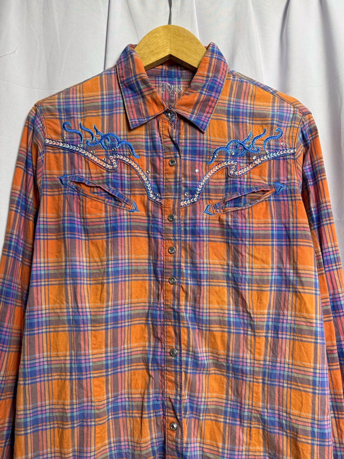 Hysteric Glamour × If Six Was Nine × Japanese Brand Japanese Western Rock47 Wrangler Shirt Size US L / EU 52-54 / 3 - 2 Thumbnail