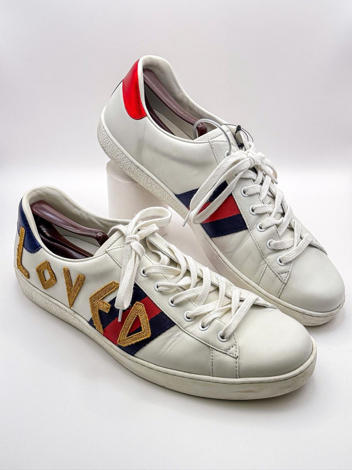 Gucci Gucci Ace Loved Limited Edition Sneakers Size US 12 / EU 45 - 1 Thumbnail