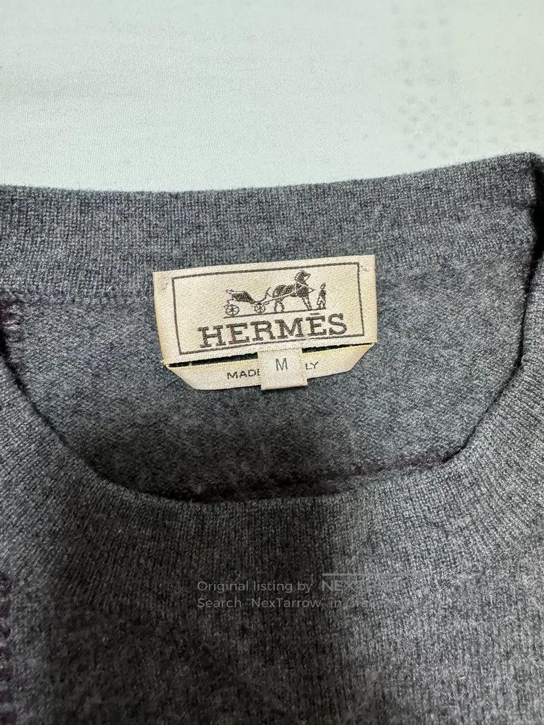 Hermes Hermes Cashmere Jumper, 100% Cashmere Size US M / EU 48-50 / 2 - 7 Thumbnail