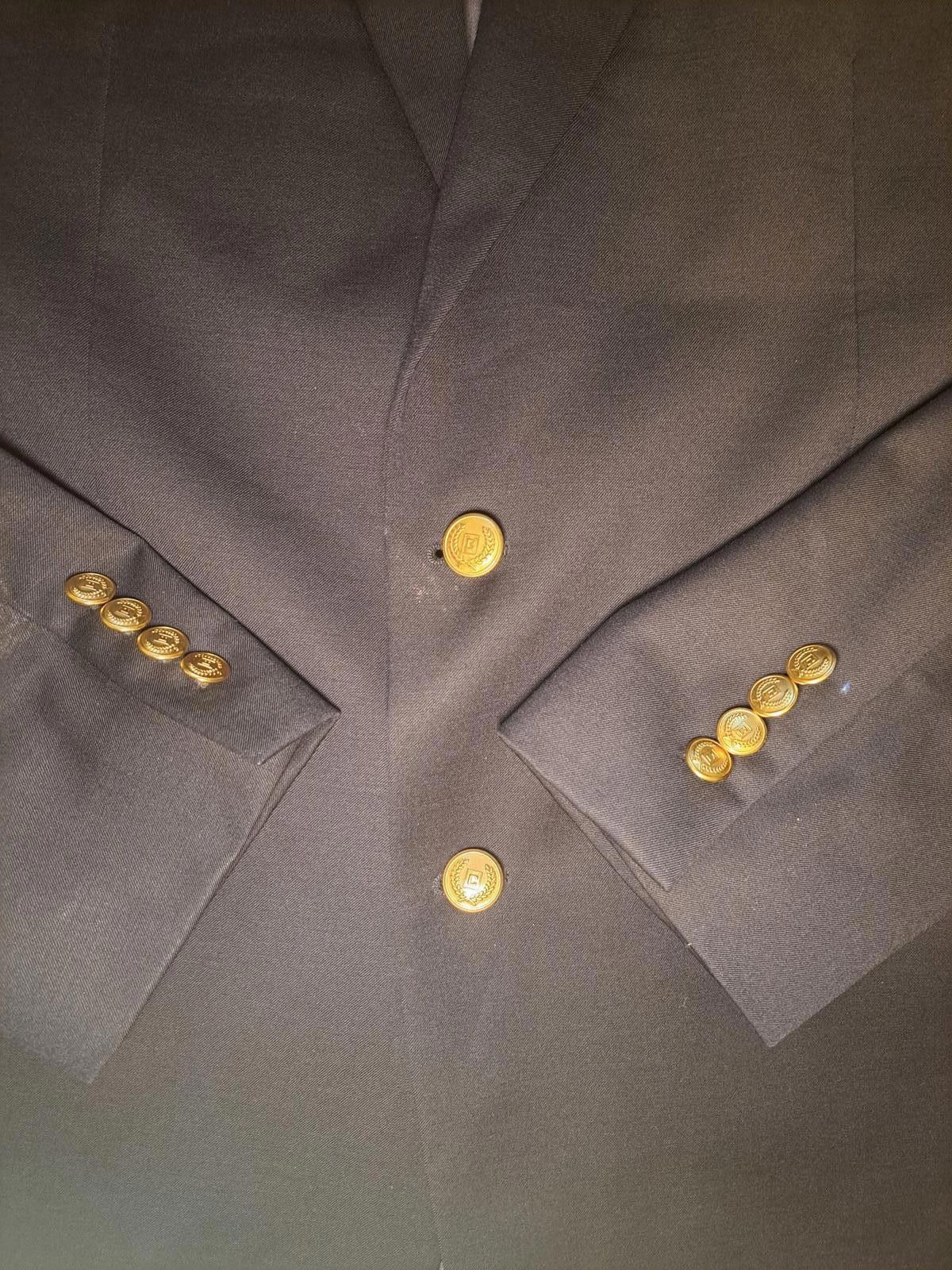 Polo Ralph Lauren Ralph Lauren Blazer Mens 42L Navy Blue Gold Buttons Wool Size 42L - 4 Thumbnail