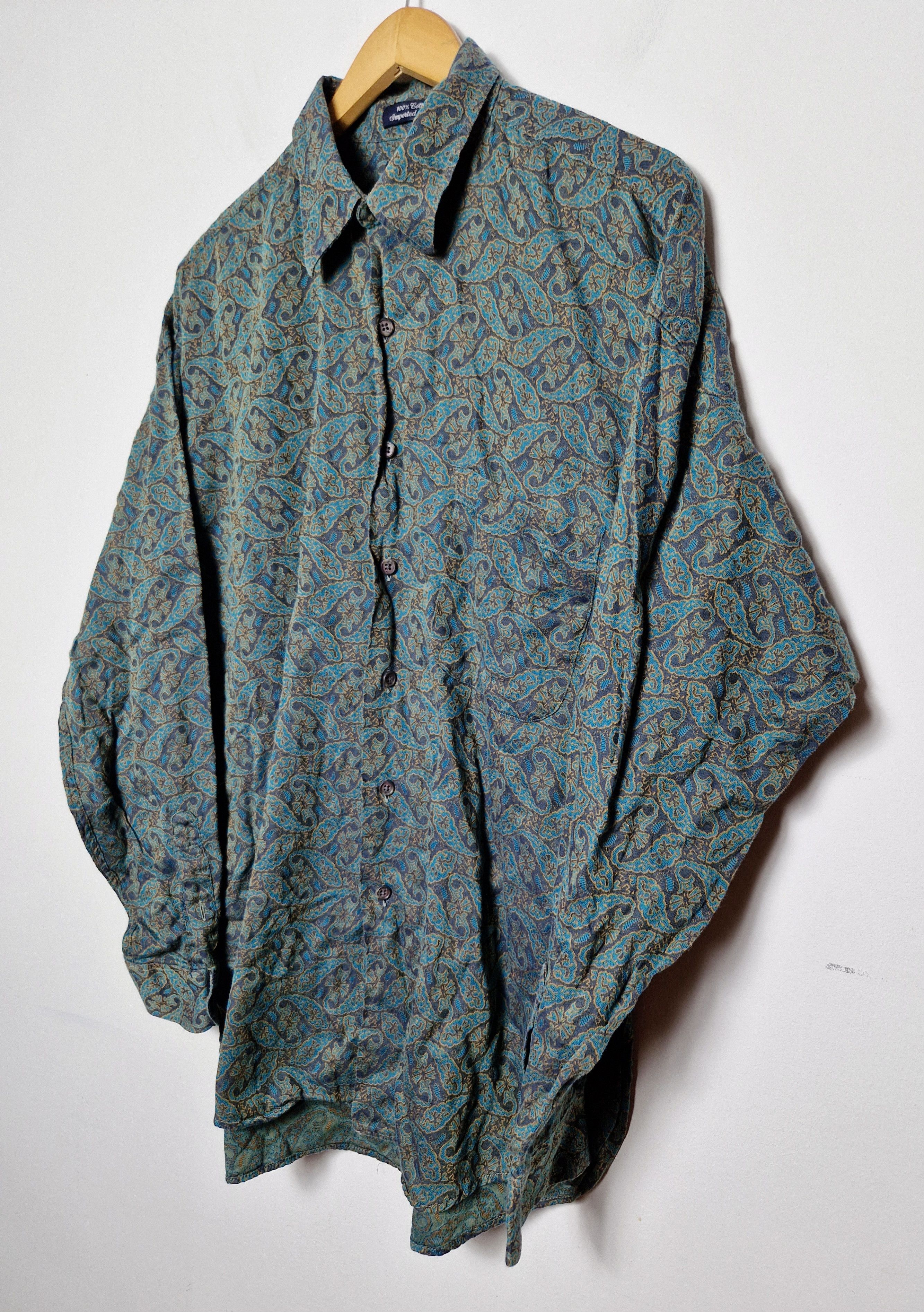 Burberry × Vintage Burberry vintage shirt Size US L / EU 52-54 / 3 - 2 Thumbnail