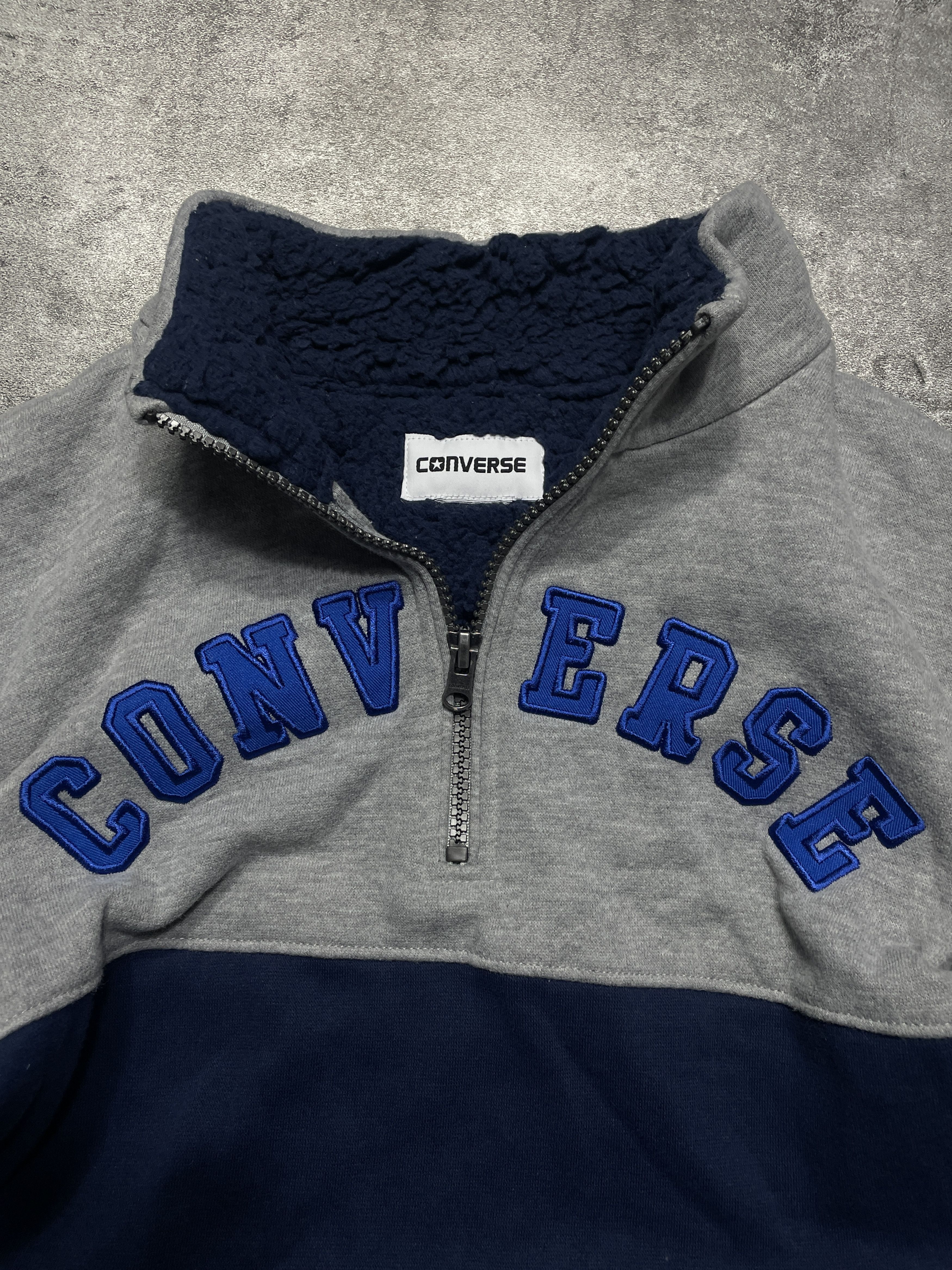 Converse 🔥Offers🔥Converse Sweatshirt Spellout Cozy Thick Size XS / US 0-2 / IT 36-38 - 3 Thumbnail