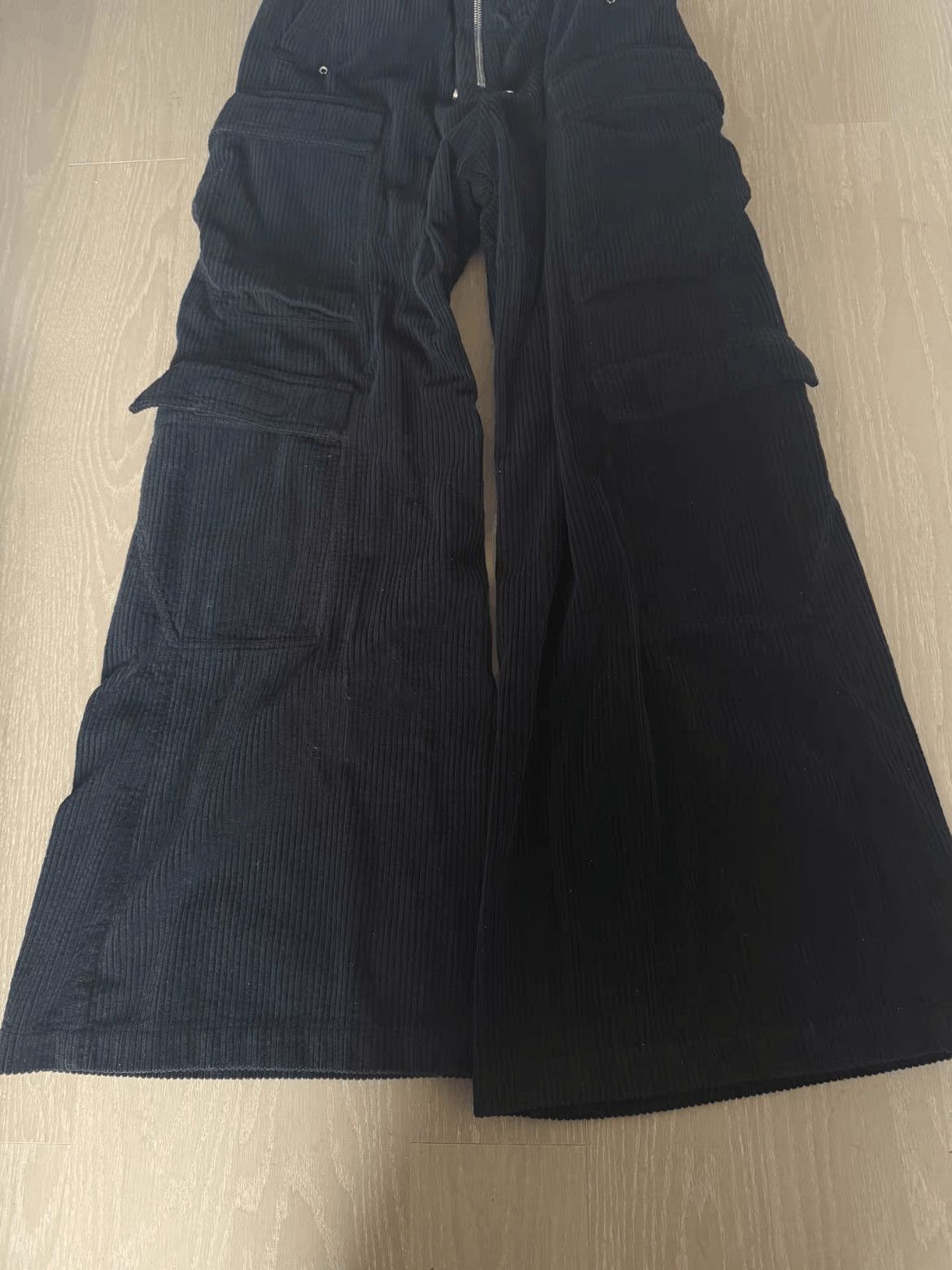 Rick Owens Sz xs Rick Owens Drkshdw Corduroy CargoBela Size US 30 / EU 46 - 4 Thumbnail