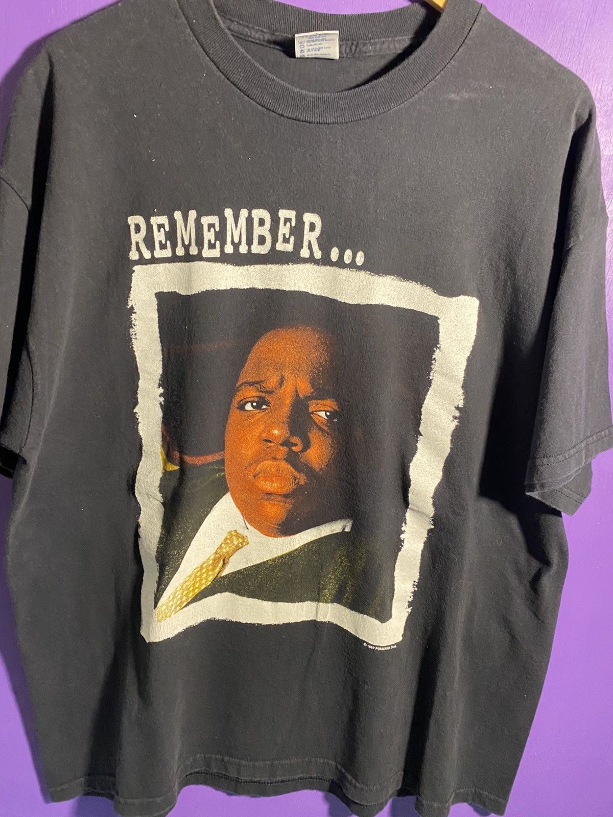 Rap Tees Vintage 1997 Remember the Notorious BIG memorial tee Size US XL / EU 56 / 4 - 3 Thumbnail